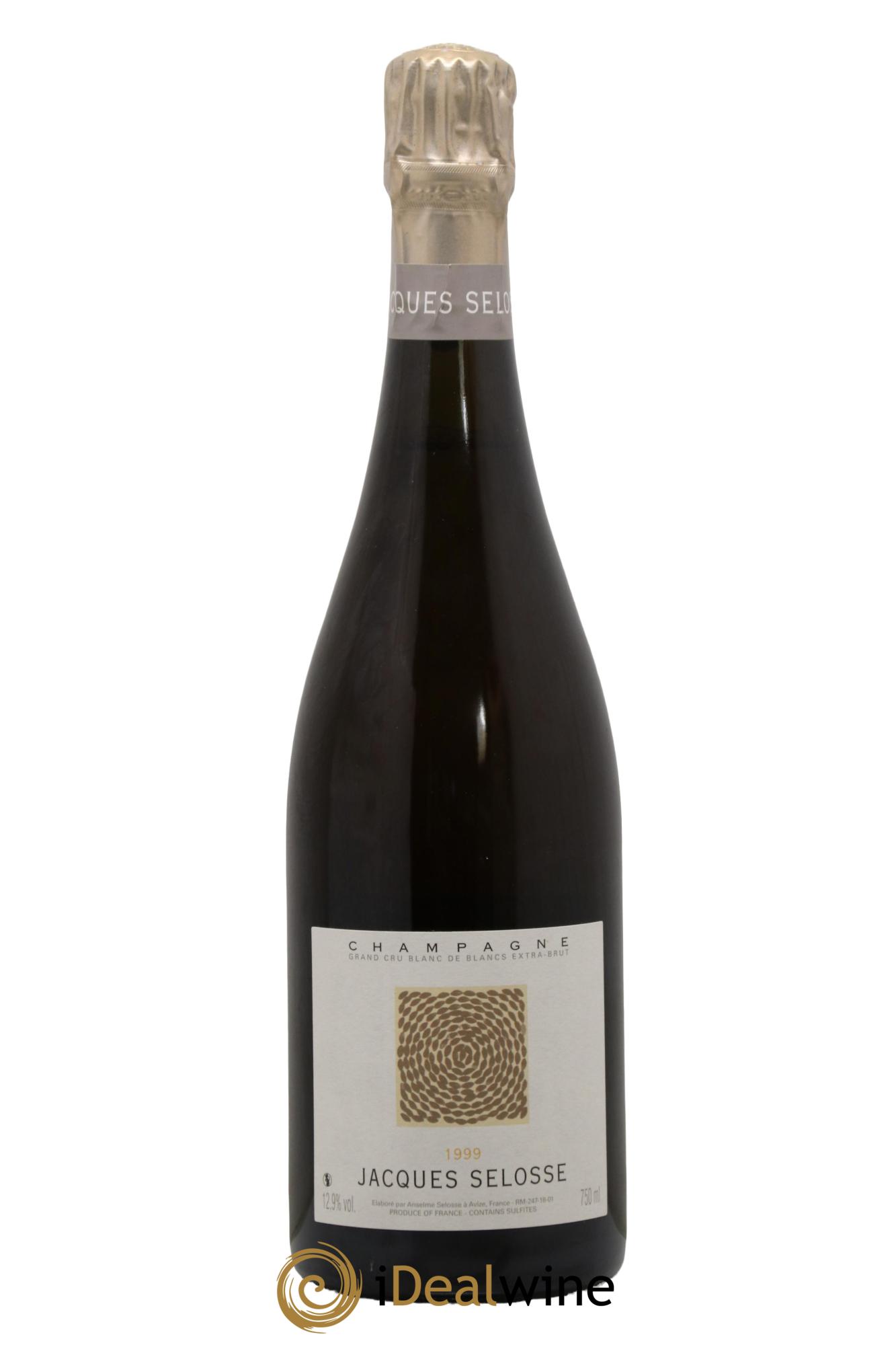Blanc de Blancs Grand Cru Extra-Brut Jacques Selosse 1999 - Lot of 1 bottle - 0