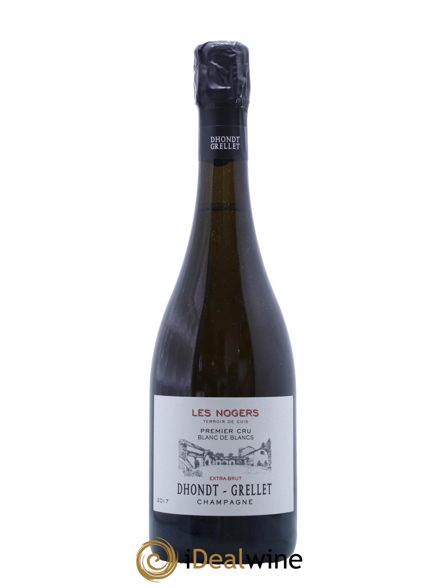 Les Nogers-Premier cru Blanc de Blancs Dhondt Grellet 2017 - Lot de 1 bouteille - 0