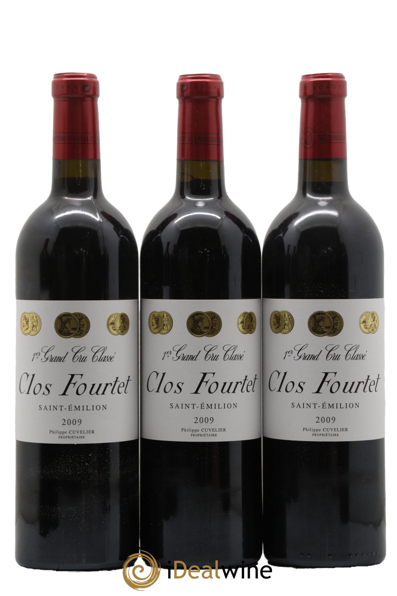 Clos Fourtet 1er Grand Cru Classé B 2009 - Lotto di 6 bottiglie - 1