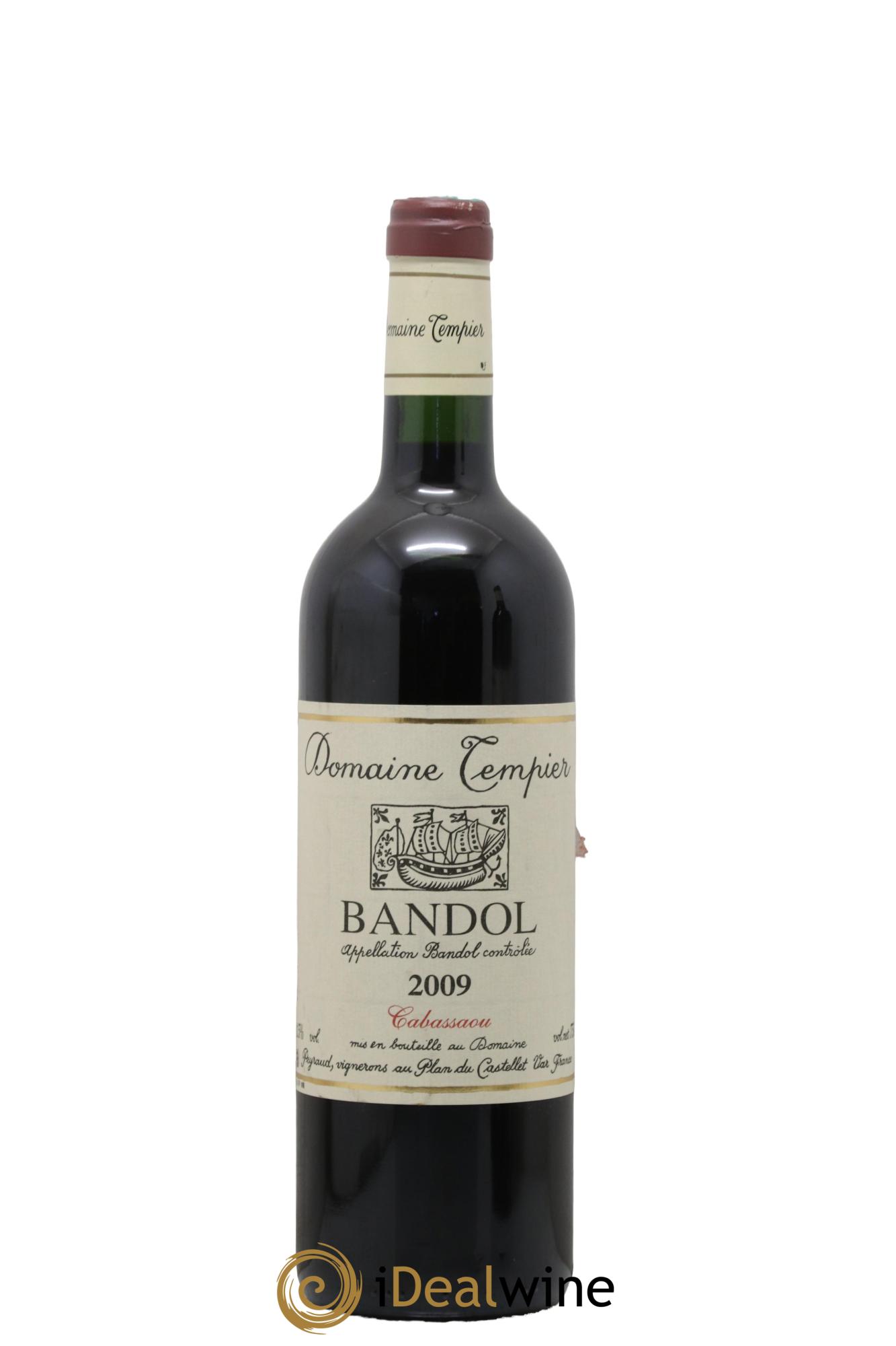 Bandol Domaine Tempier Cuvée Cabassaou Famille Peyraud 2009 - Lot of 1 bottle - 0