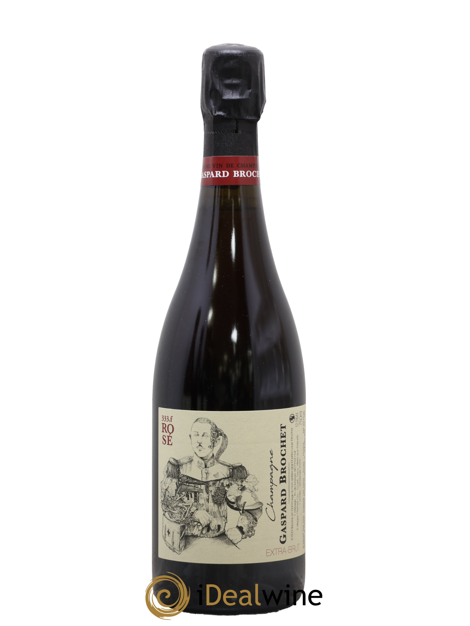 333.f Extra Brut Gaspard Brochet 2022 - Lot de 1 bouteille - 0