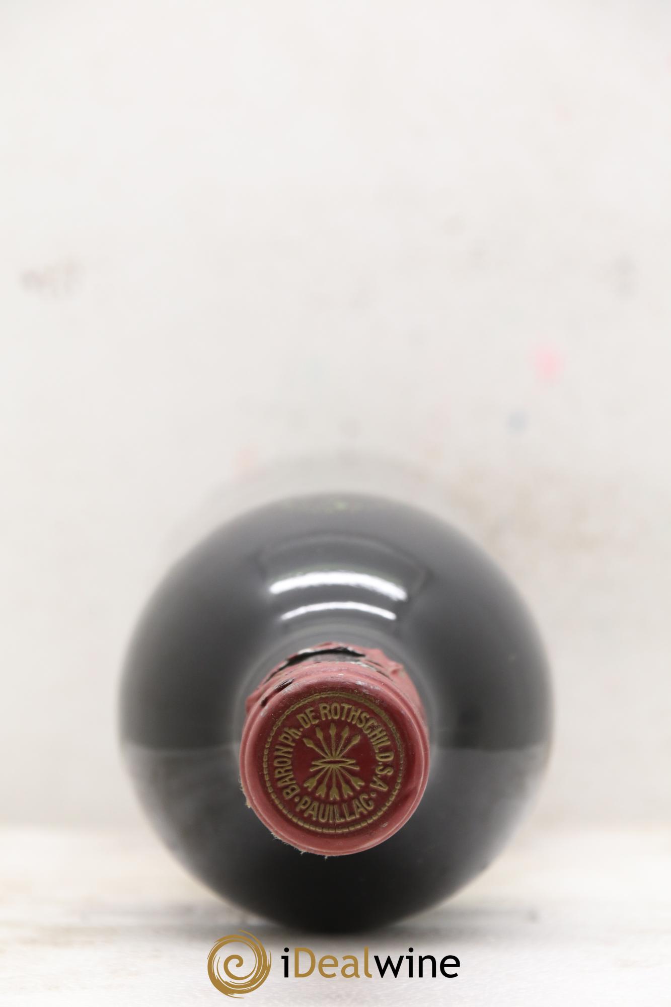 Château Mouton Rothschild 1er Grand Cru Classé 1981 - Lot de 1 bouteille - 1