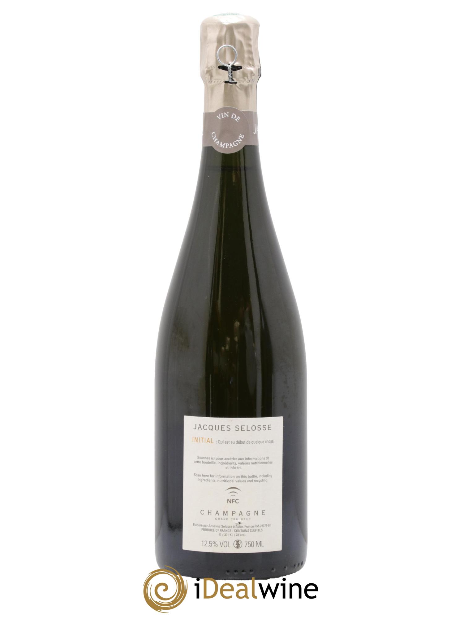 Initial Brut Jacques Selosse - Posten von 1 Flasche - 1