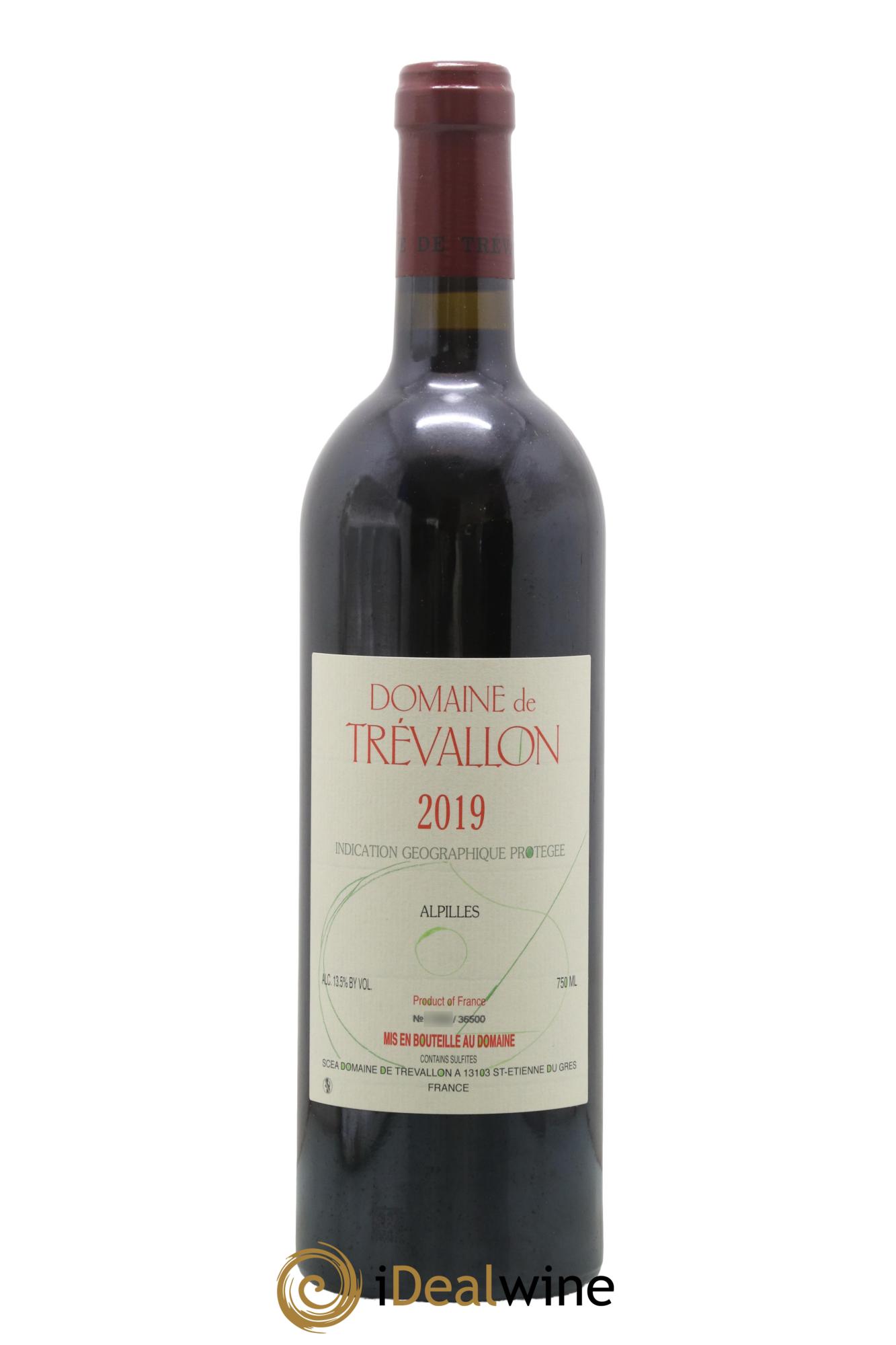 Alpilles Trévallon (Domaine de) Eloi Dürrbach 2019 - Lot de 1 bouteille - 0