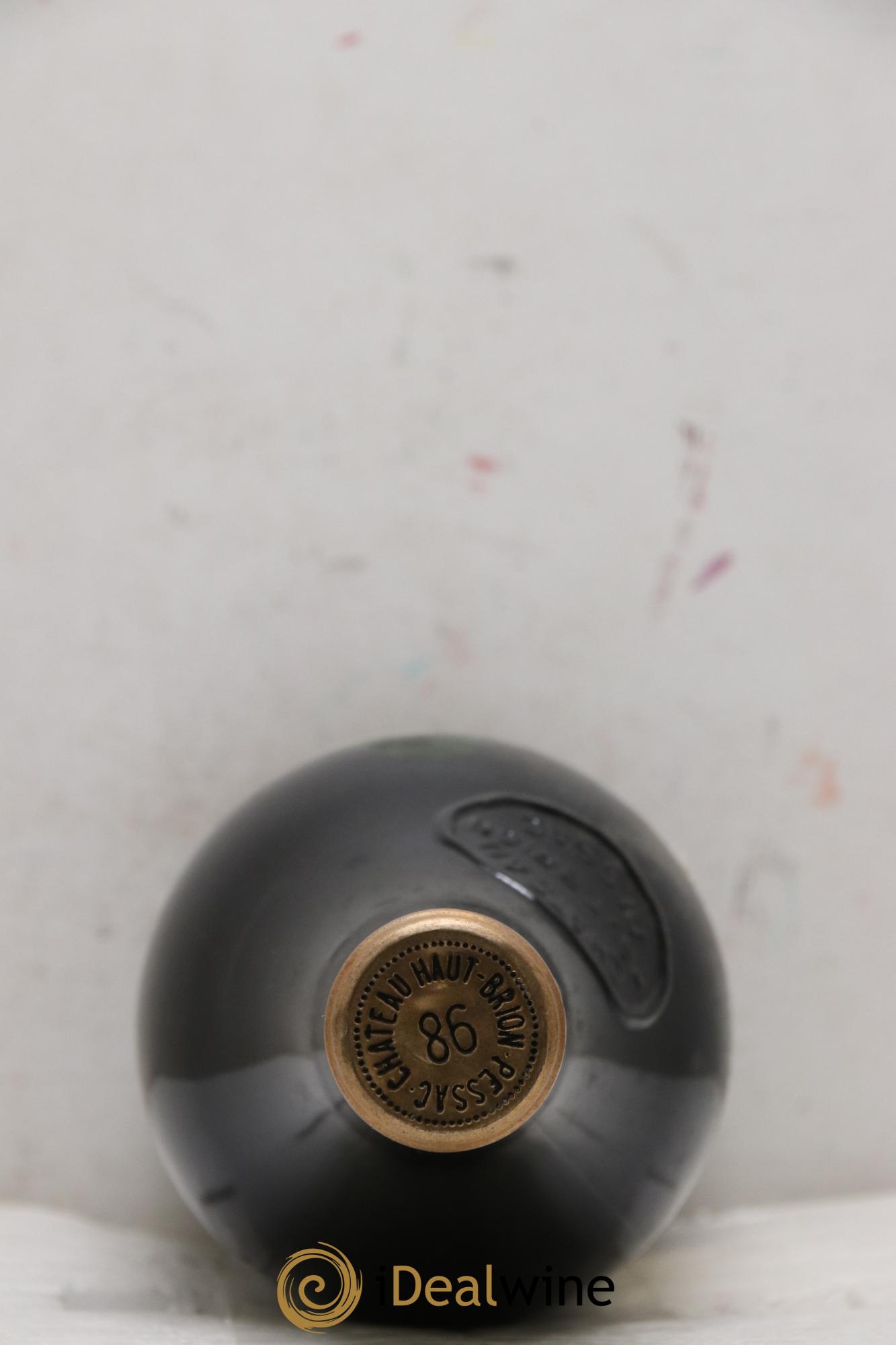 Château Haut Brion 1er Grand Cru Classé 1986 - Lot de 2 bouteilles - 1