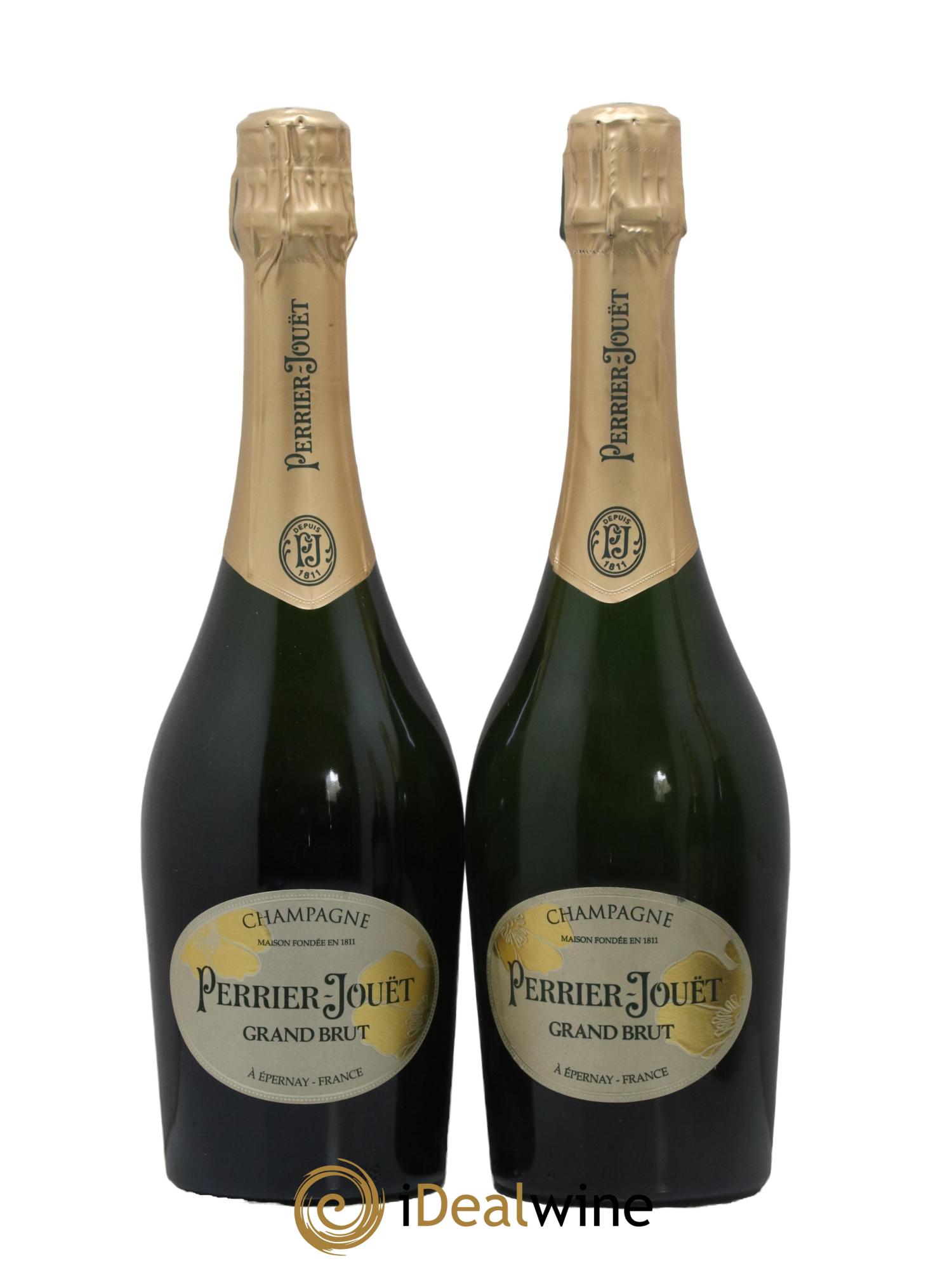 Grand Brut Perrier-Jouët - Lot de 2 bouteilles - 0