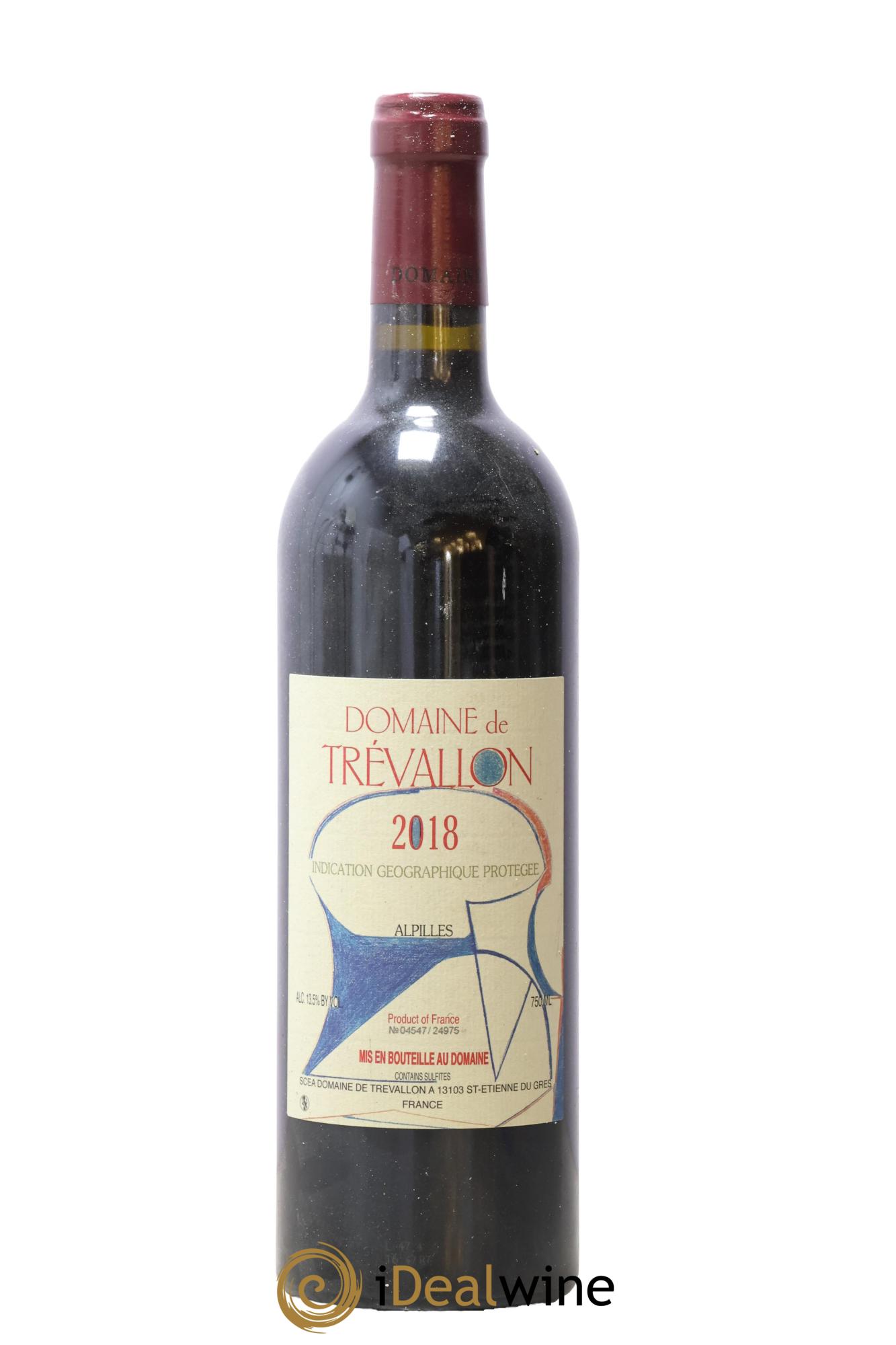 Alpilles Trévallon (Domaine de) Eloi Dürrbach 2018 - Lot de 1 bouteille - 0