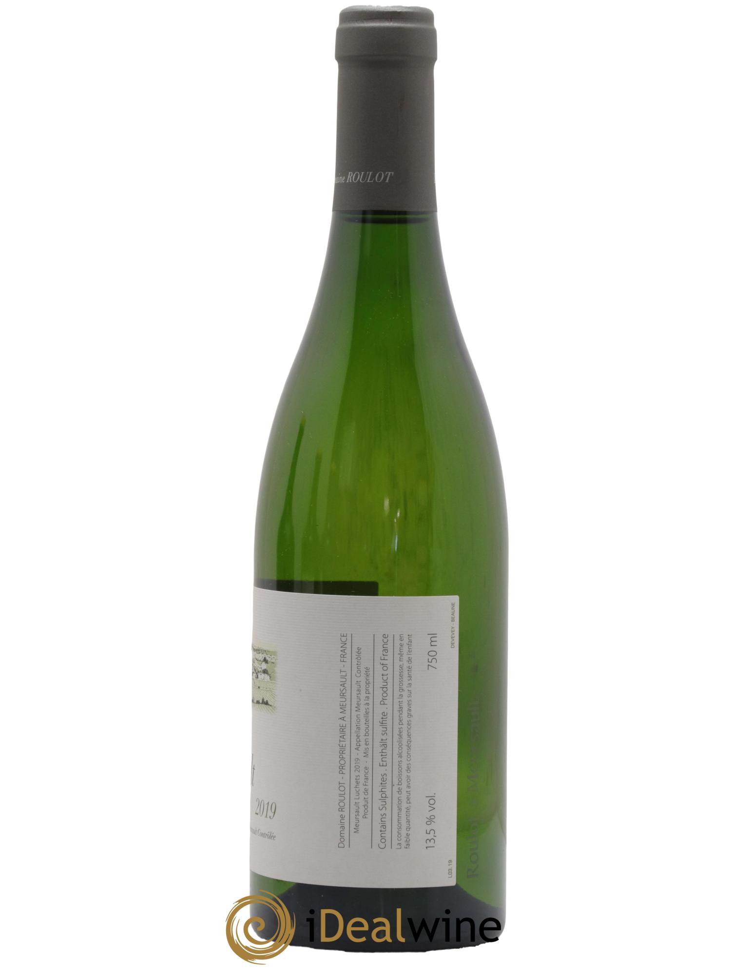 Meursault Luchets Roulot (Domaine) 2019 - Lotto di 1 bottiglia - 1