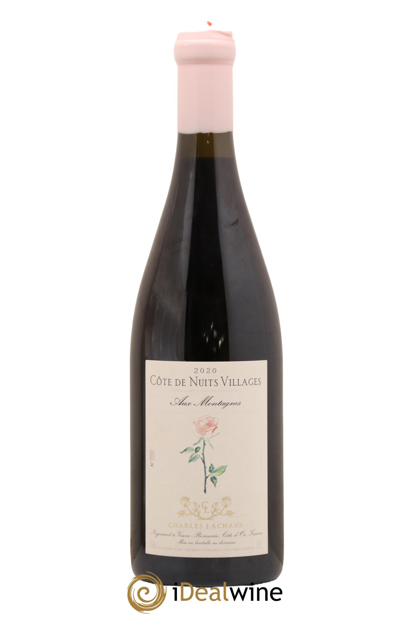 Côte de Nuits-Villages Aux Montagnes Charles Lachaux 2020 - Lot de 1 bouteille - 0