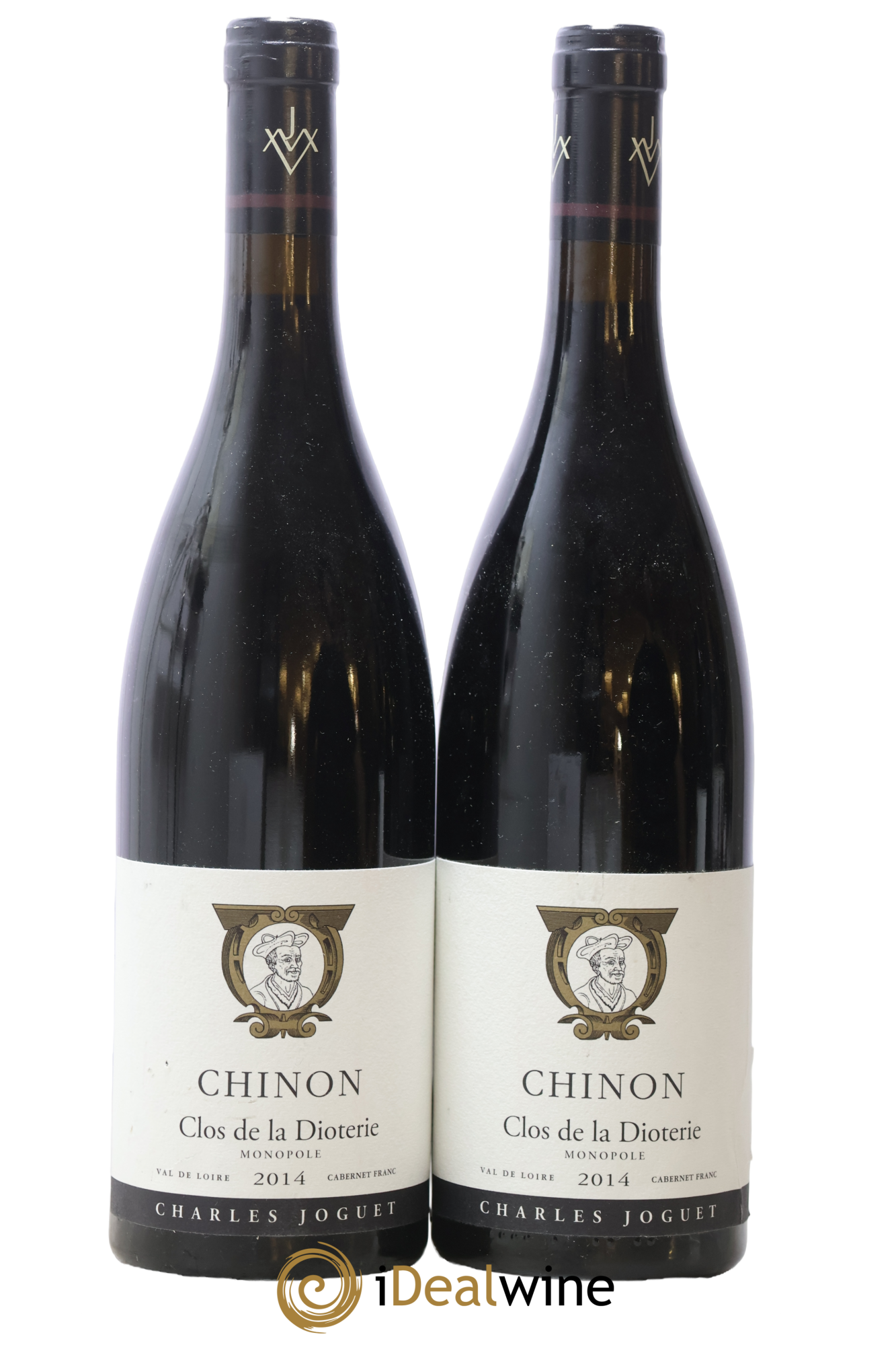 Chinon Clos de La Dioterie Charles Joguet 2014 - Lot of 2 bottles - 0