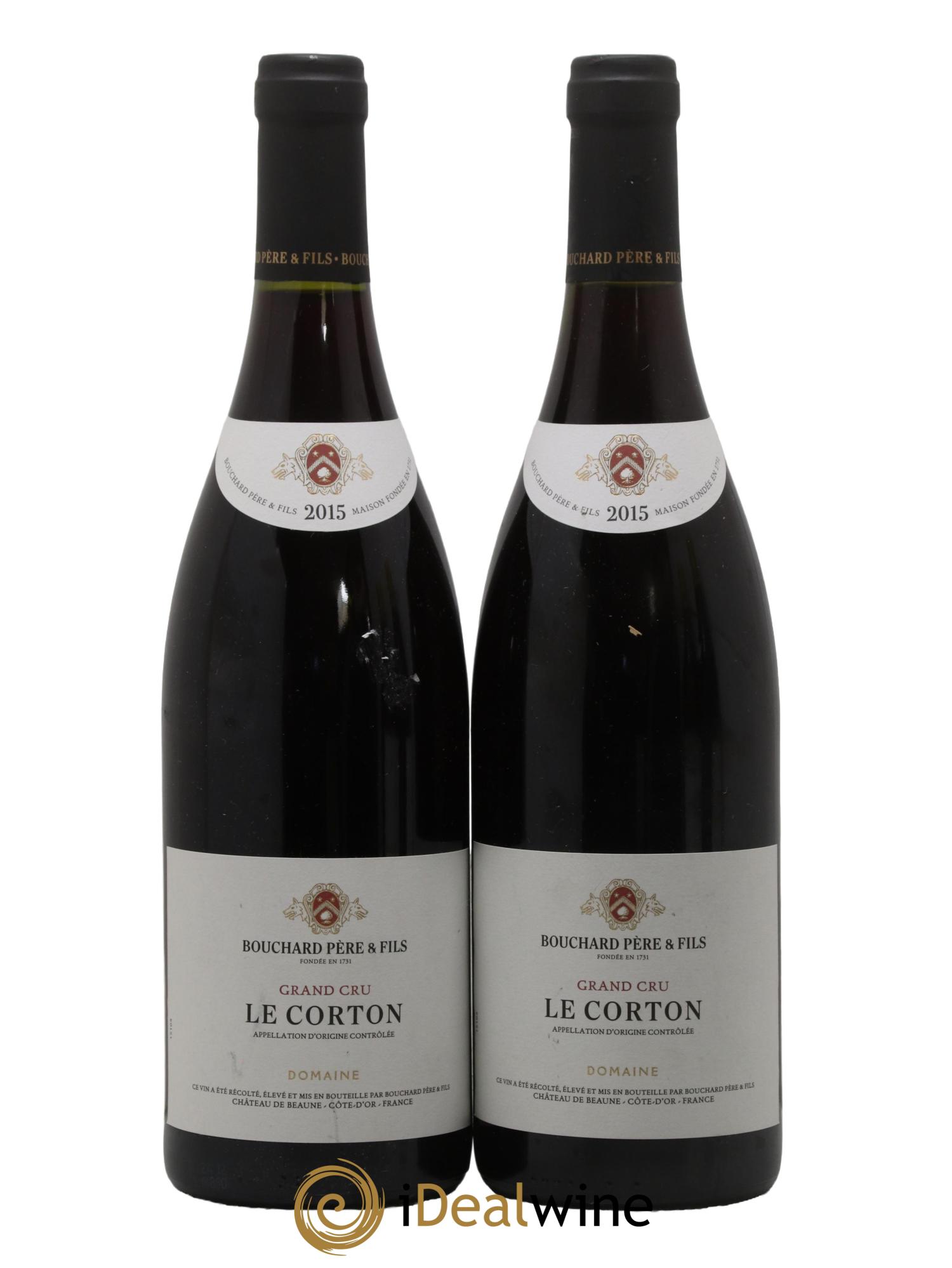 Corton Grand Cru Le Corton Bouchard Père & Fils 2015 - Lot de 2 bouteilles - 0