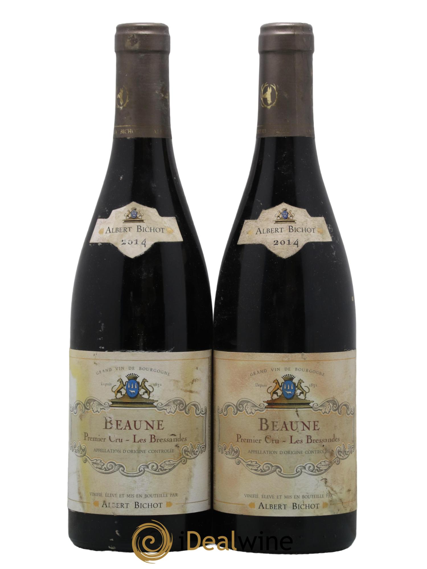 Beaune 1er Cru Bressandes Albert Bichot 2014 - Lot de 2 bouteilles - 0