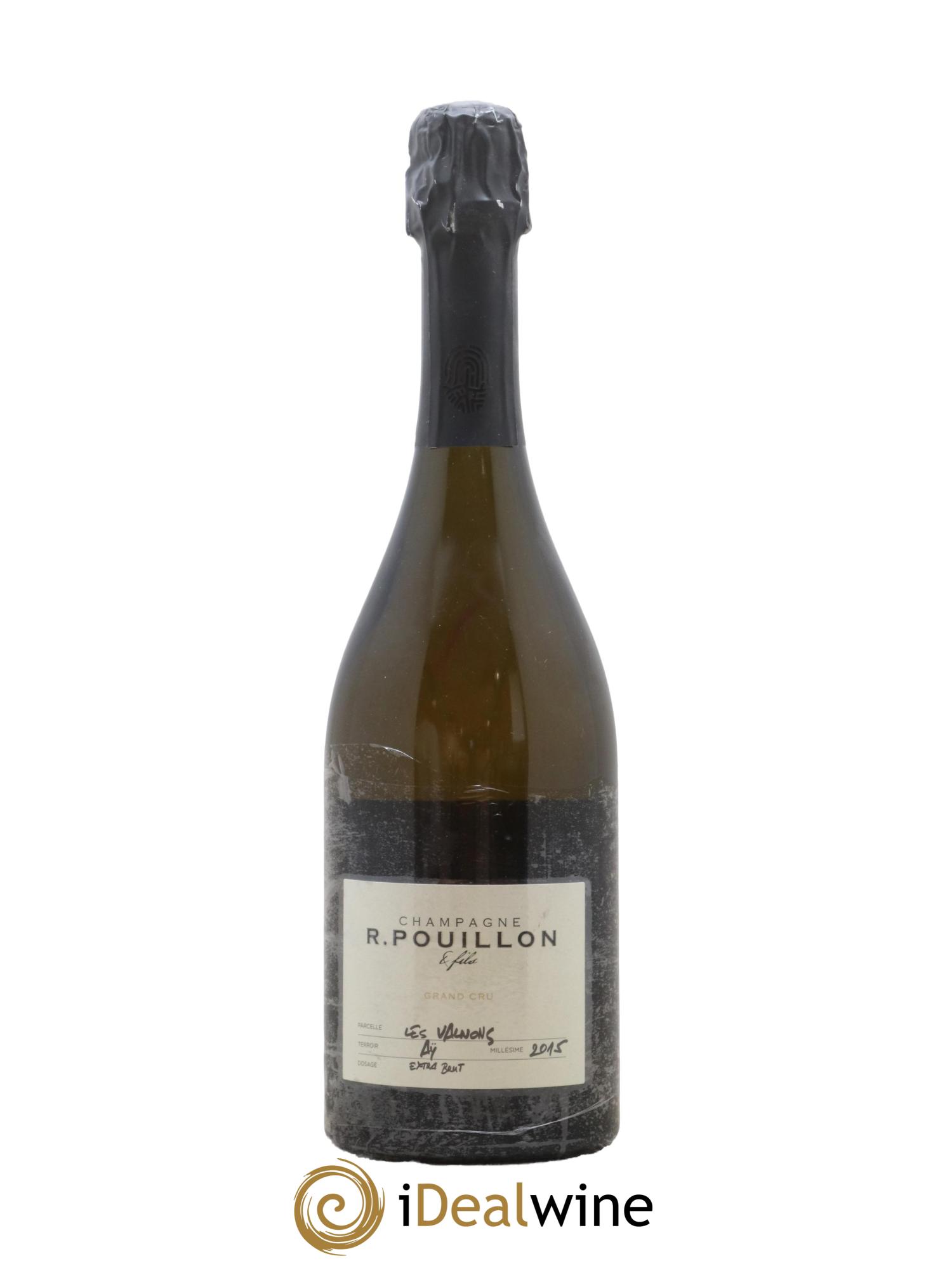 Les Valnons Grand Cru Extra-Brut R. Pouillon & fils 2015 - Lot de 1 bouteille - 0