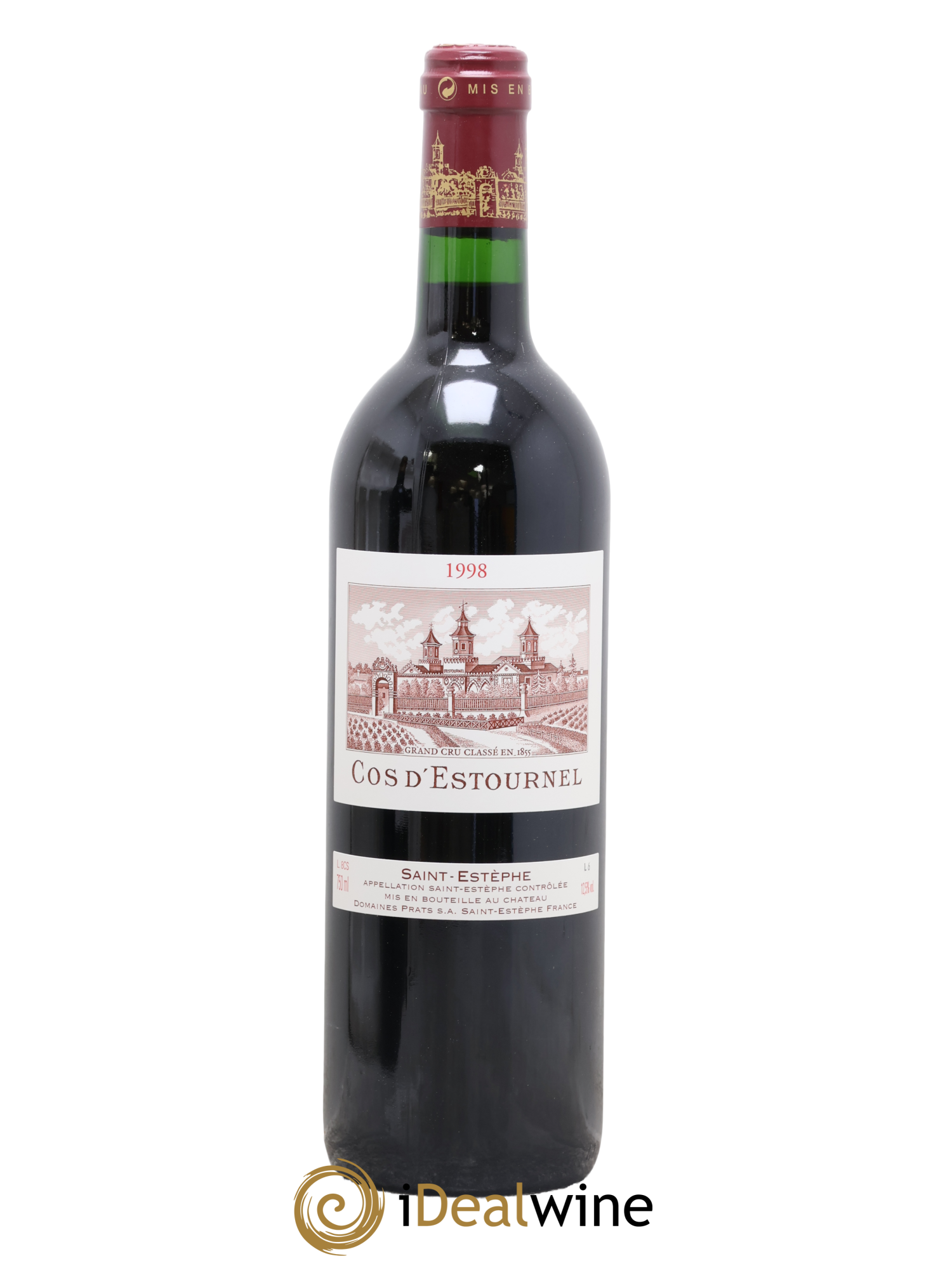 Cos d'Estournel 2ème Grand Cru Classé 1998 - Lot of 1 bottle - 0