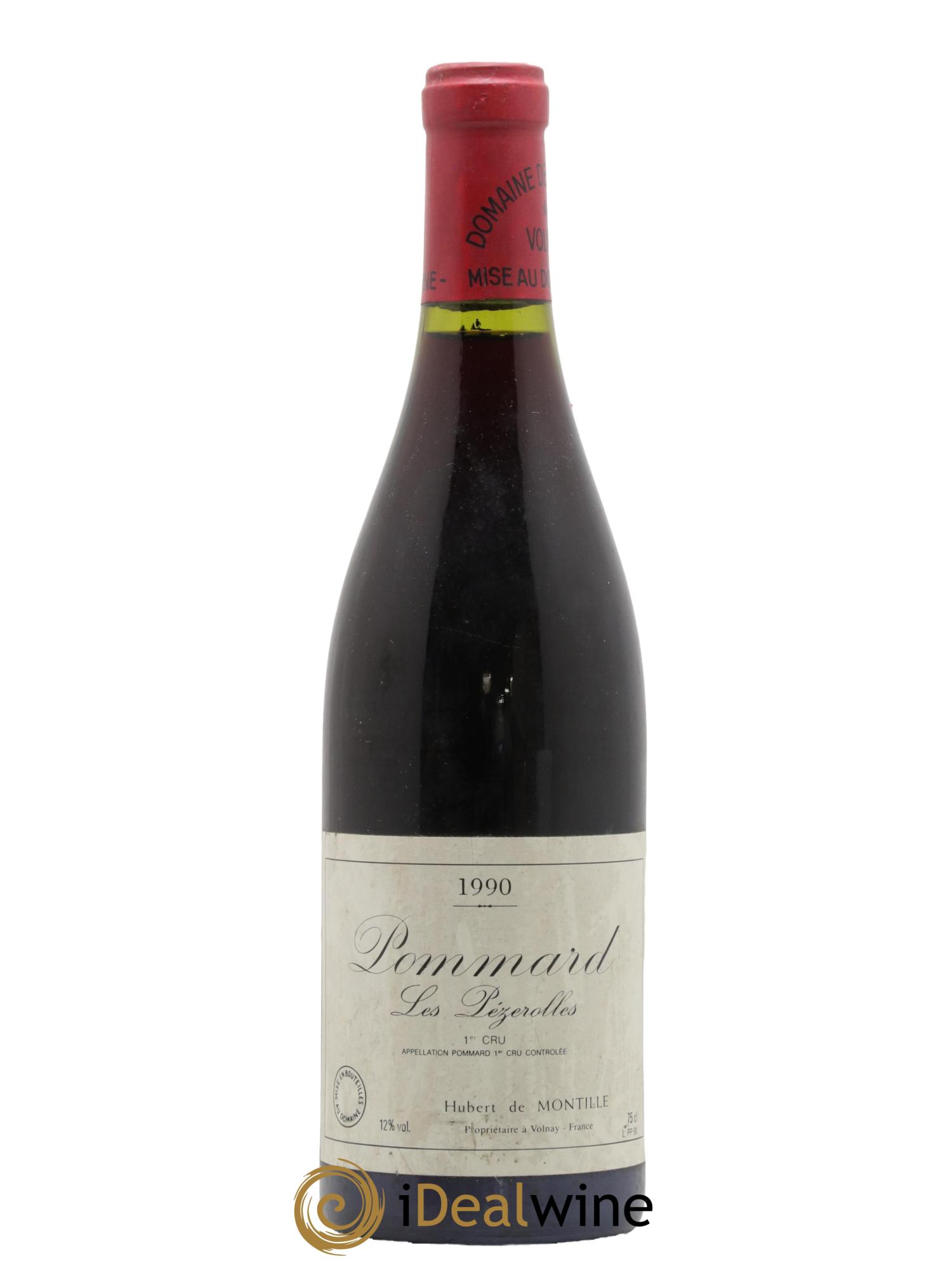 Pommard 1er Cru Les Pézerolles De Montille (Domaine) 1990 - Lot de 1 bouteille - 0