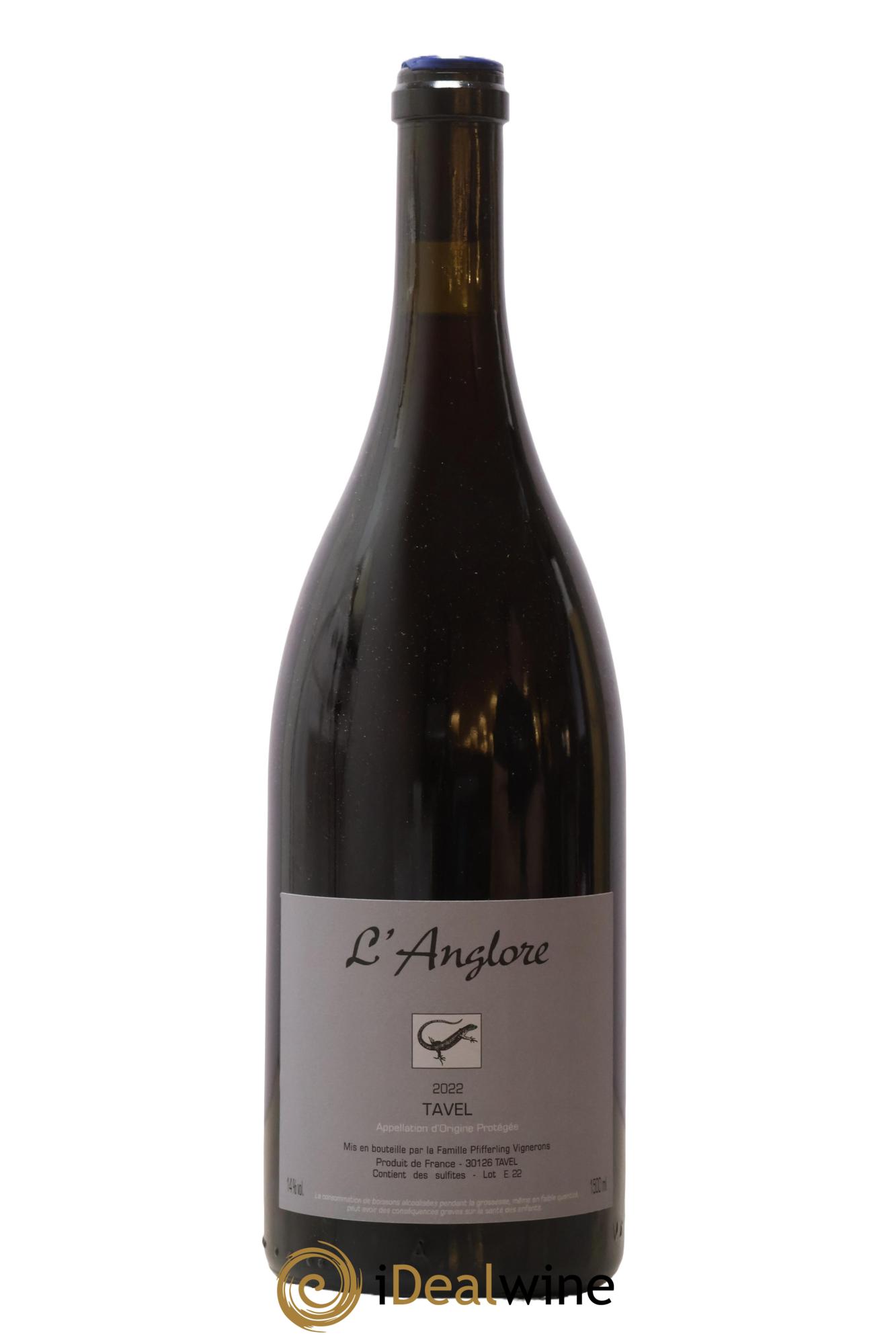 Tavel L'Anglore 2022 - Posten von 1 Magnum - 0