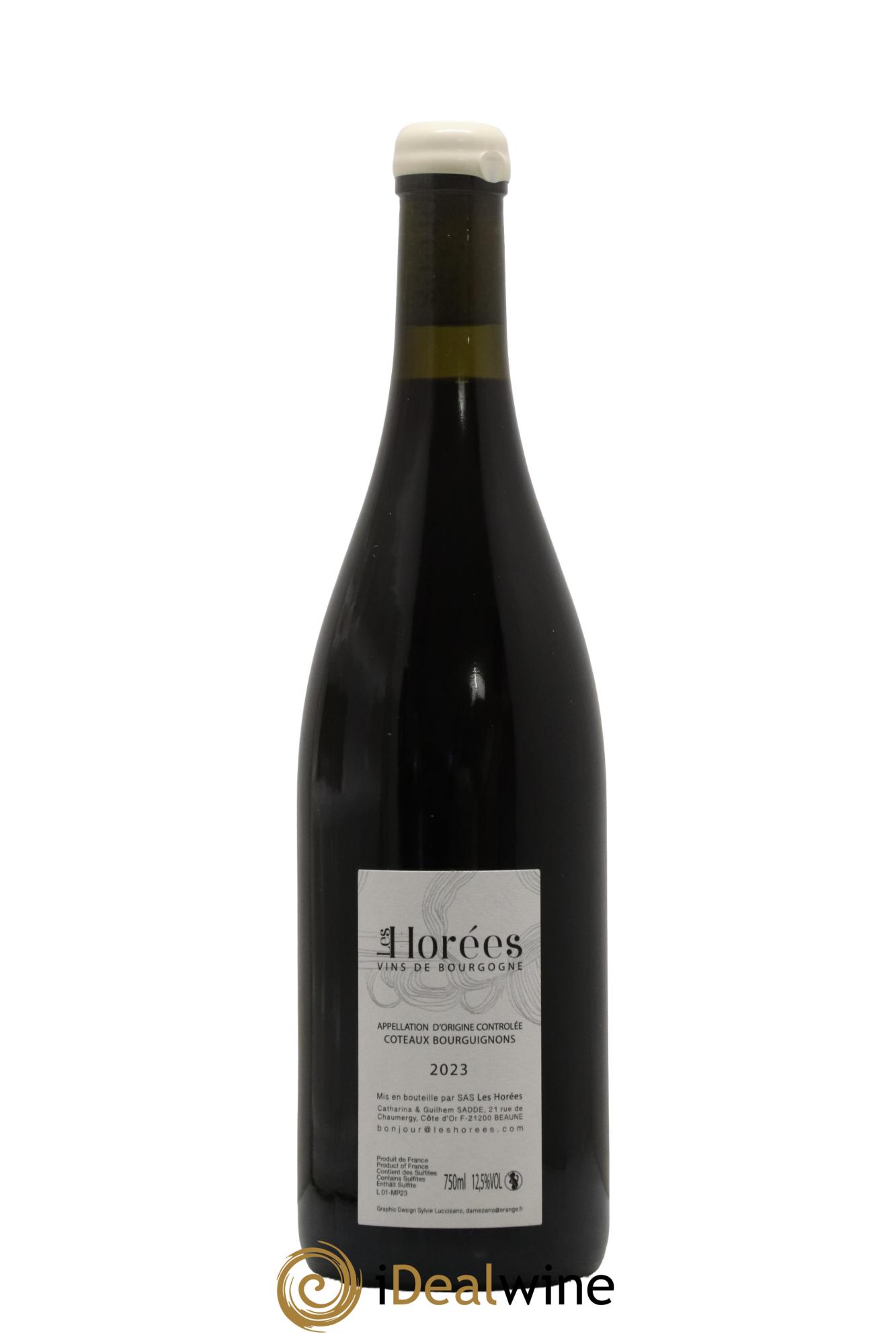 Coteaux Bourguignons Mon Poulain Les Horées 2023 - Lot de 1 bouteille - 1