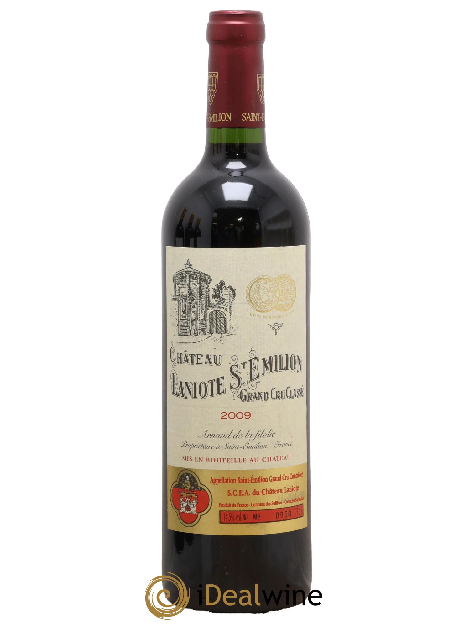 Château Laniote Grand Cru Classé 2009 - Posten von 1 Flasche - 0
