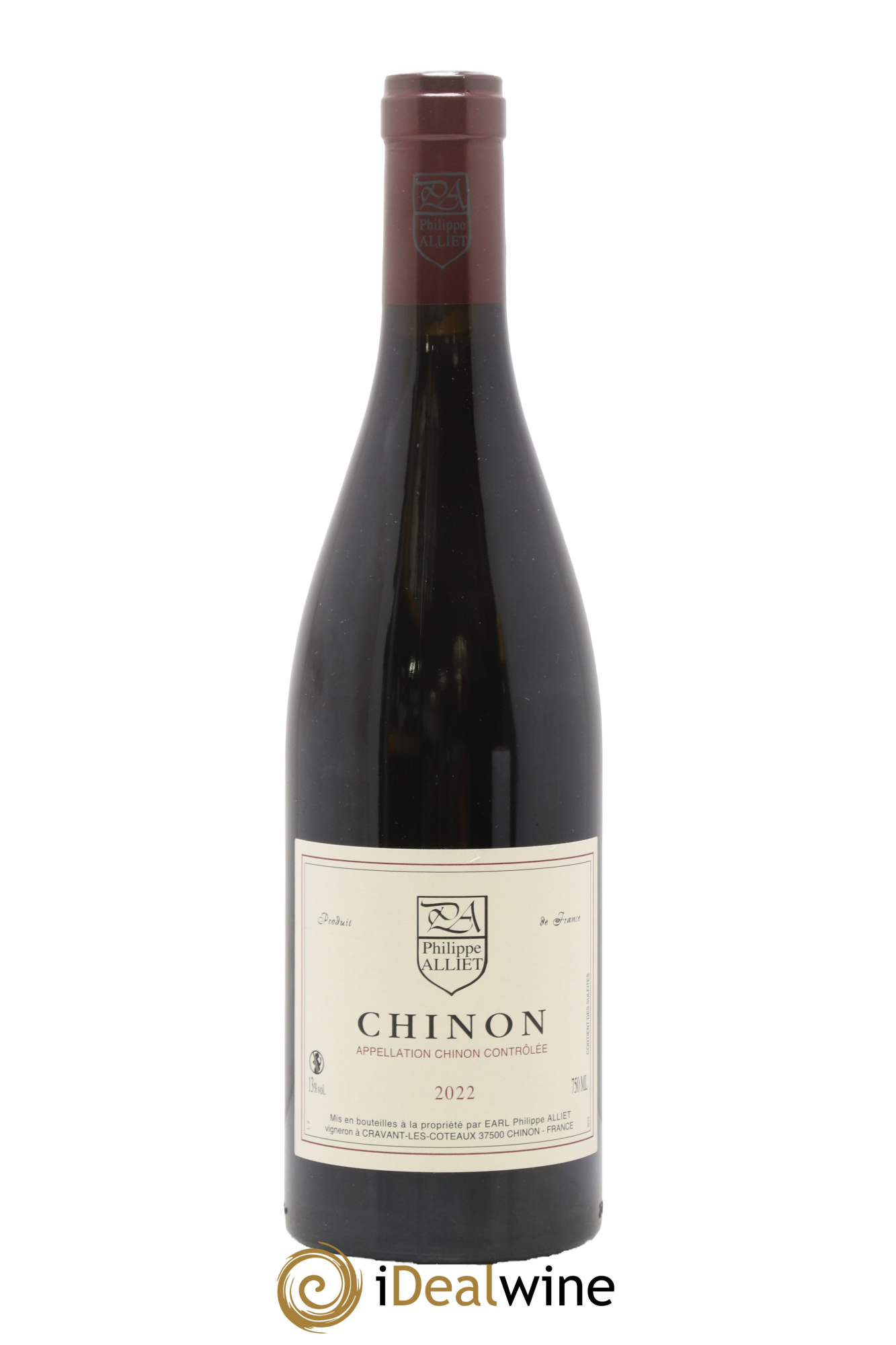 Chinon Philippe Alliet 2022 - Lot de 1 bouteille - 0