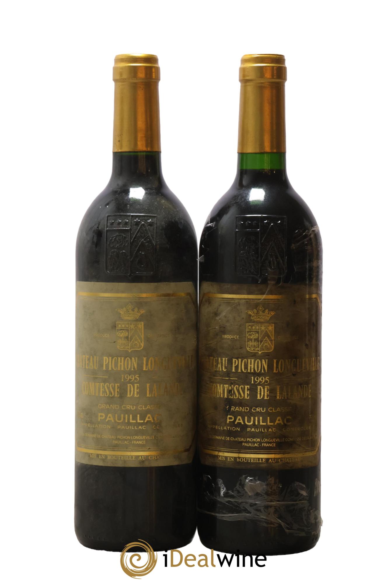 Château Pichon Longueville Comtesse de Lalande 2ème Grand Cru Classé 1995 - Lot of 2 bottles - 0