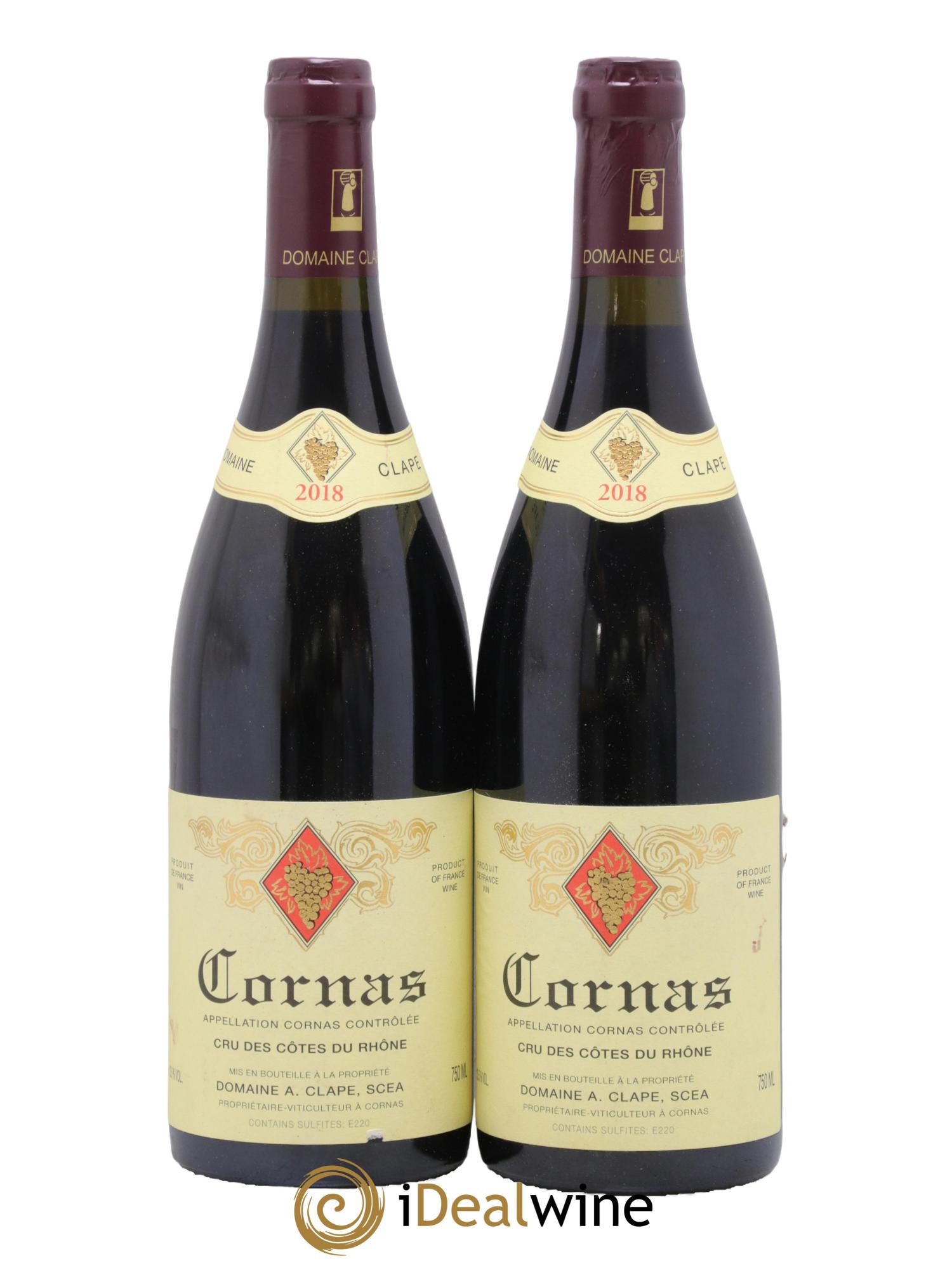 Cornas Auguste Clape 2018 - Lot de 2 bouteilles - 0
