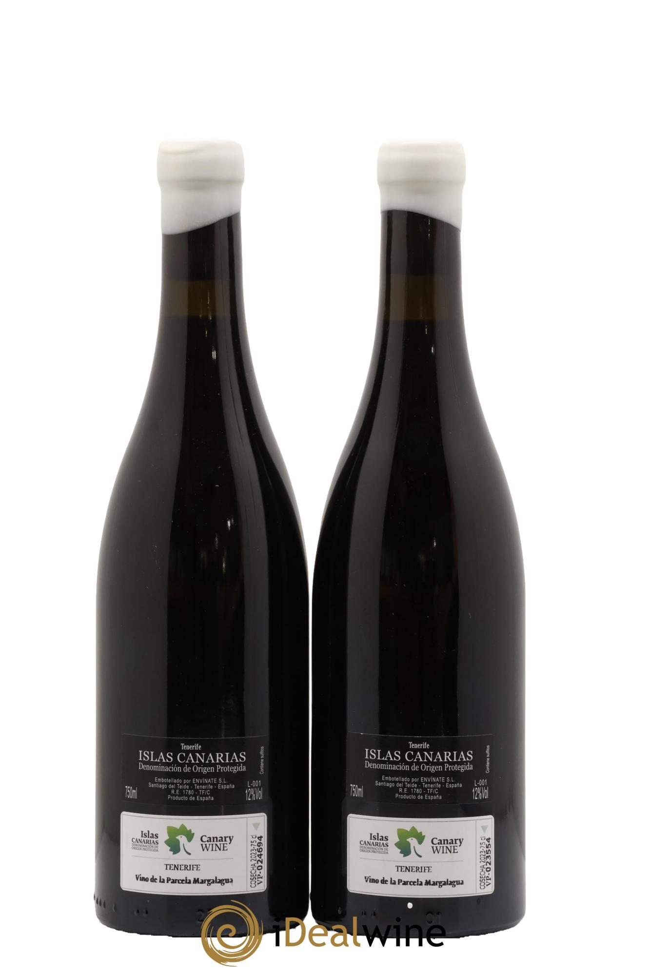 Vinos Atlanticos - Islas Canarias Táganan Tinto Margalagua Envinate 2023 - Lot of 2 bottles - 1