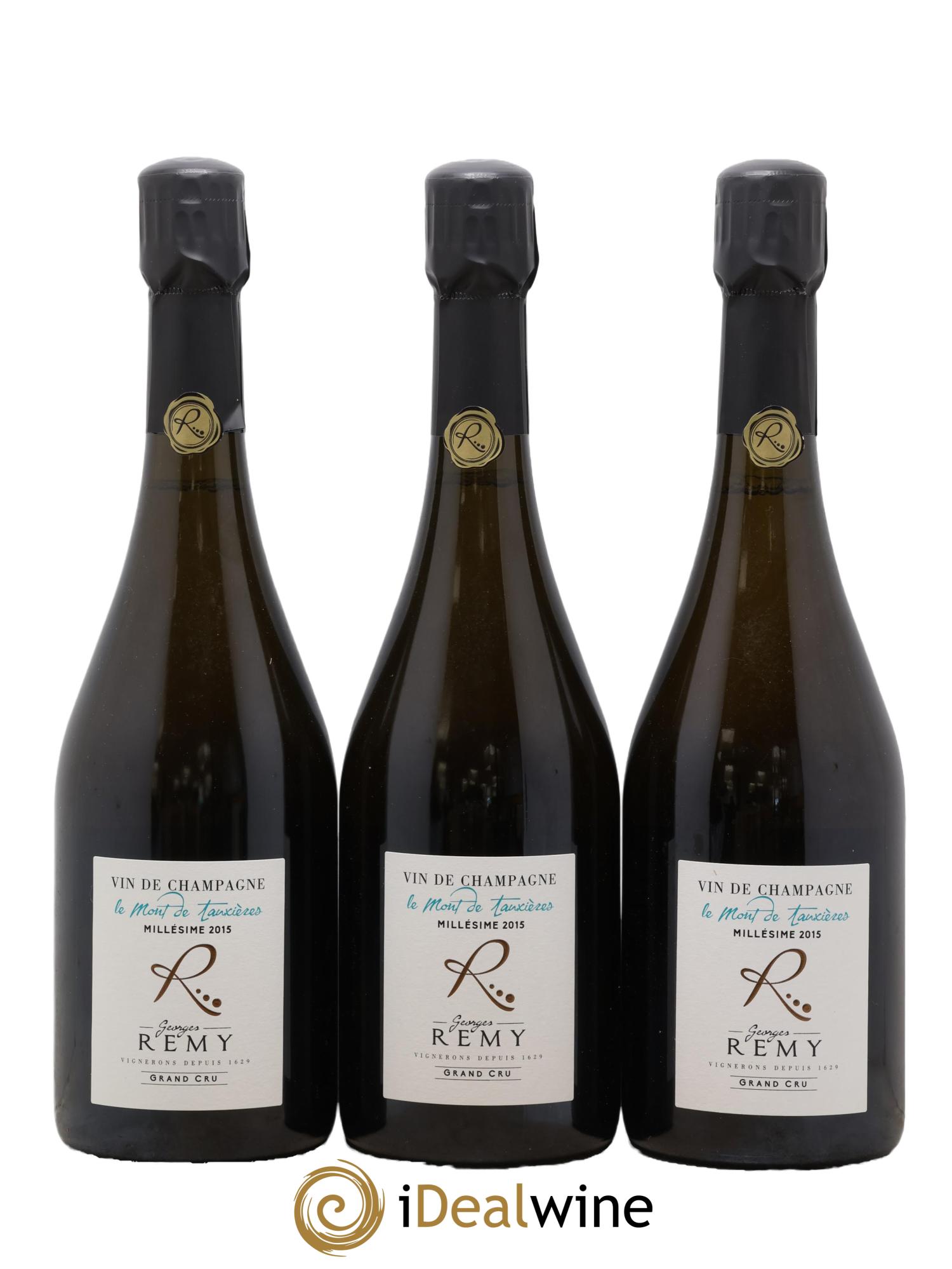 Le Mont Tauxières Georges Remy 2015 - Lot de 3 bouteilles - 0