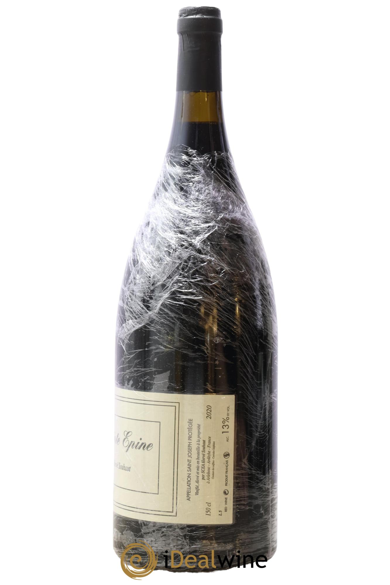 Saint-Joseph Sainte Epine Hervé Souhaut - Domaine Romaneaux-Destezet 2020 - Lot de 1 magnum - 1