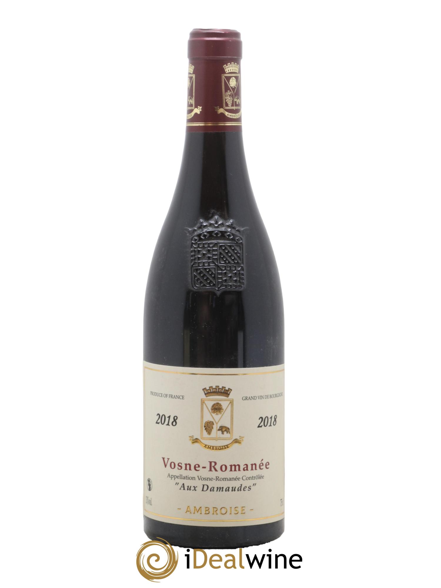 Vosne-Romanée Aux Damaudes Bertrand Ambroise 2018 - Lot de 1 bouteille - 0