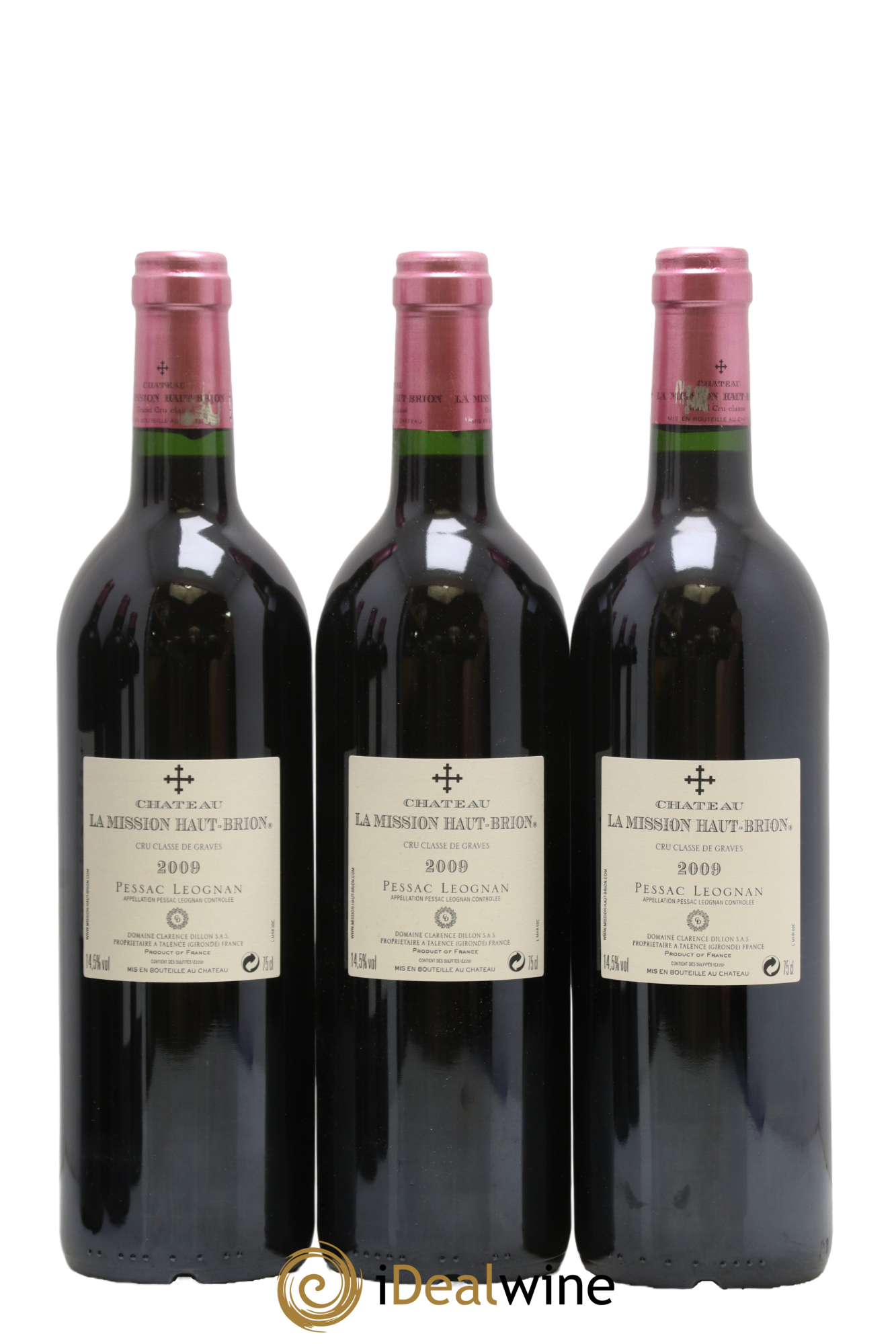 Château la Mission Haut-Brion Cru Classé de Graves 2009 - Lot of 12 bottles - 6