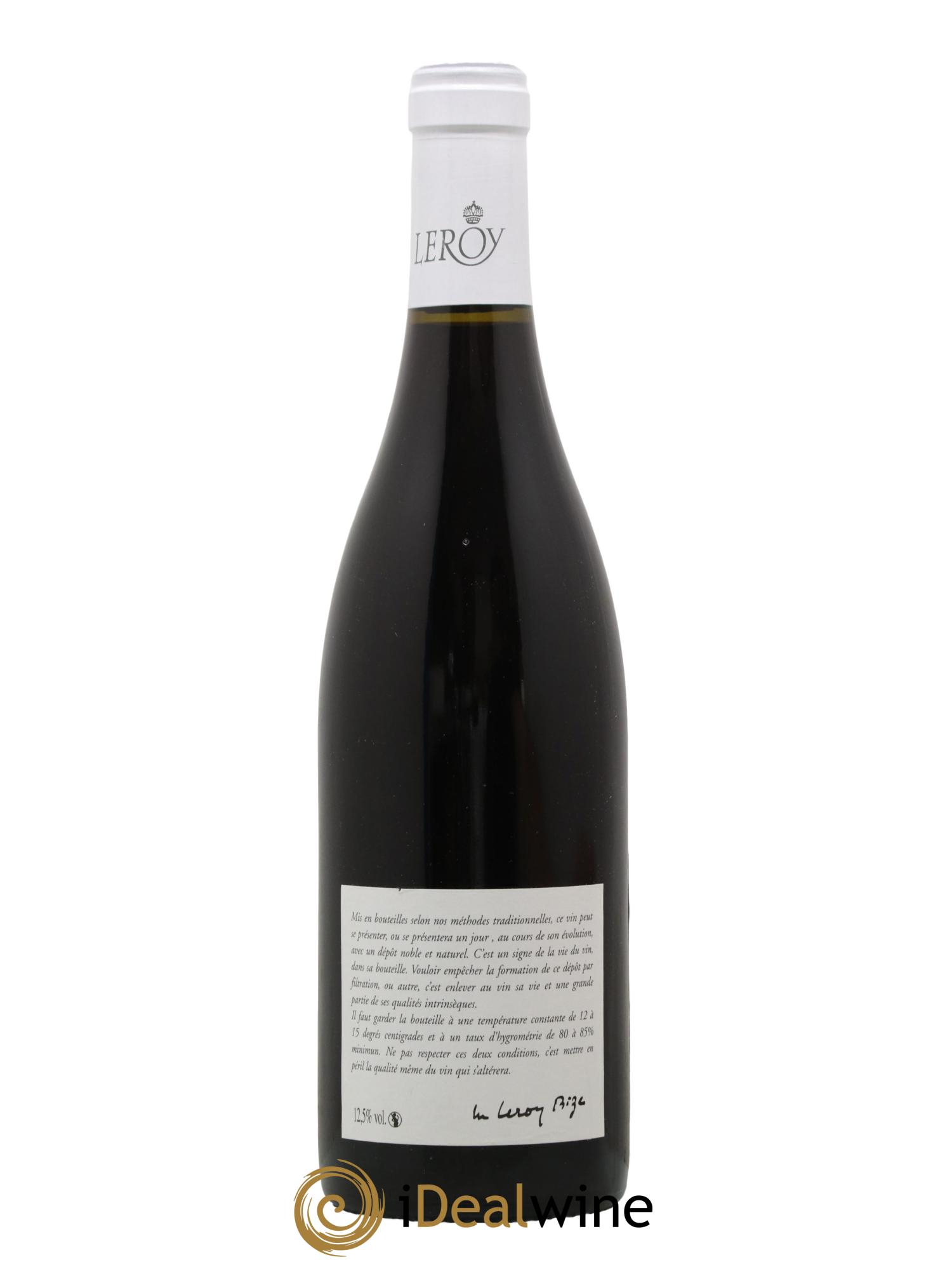 Bourgogne Leroy SA 2014 - Lot de 1 bouteille - 1