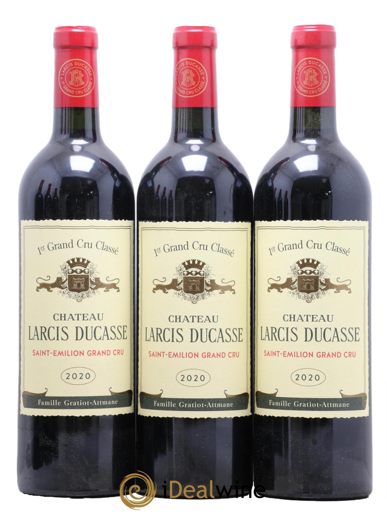 Château Larcis Ducasse 1er Grand Cru Classé B 2020 - Lot de 6 bouteilles - 1