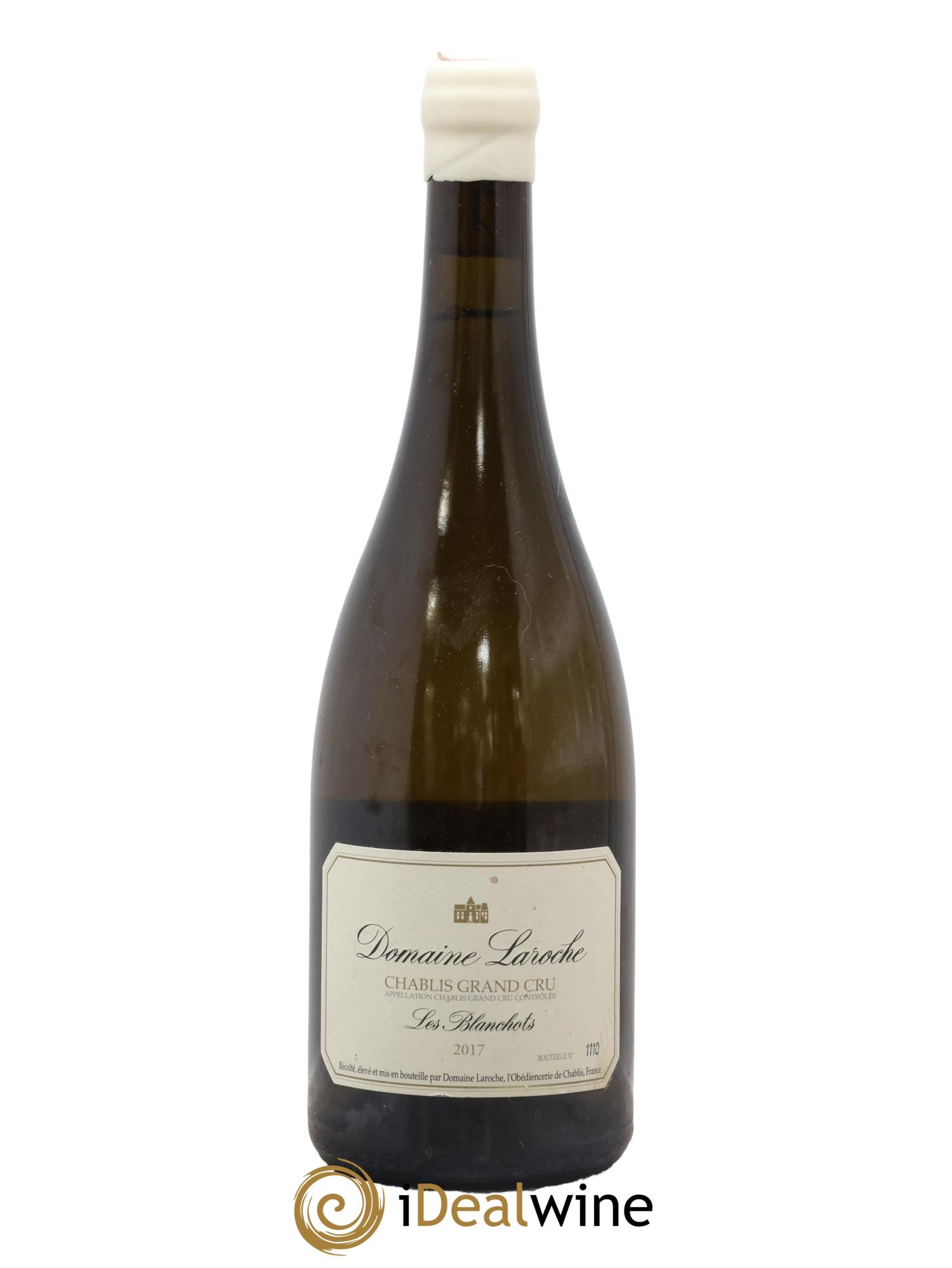Chablis Grand Cru Les Blanchots Domaine Laroche 2017 - Lot de 1 bouteille - 0