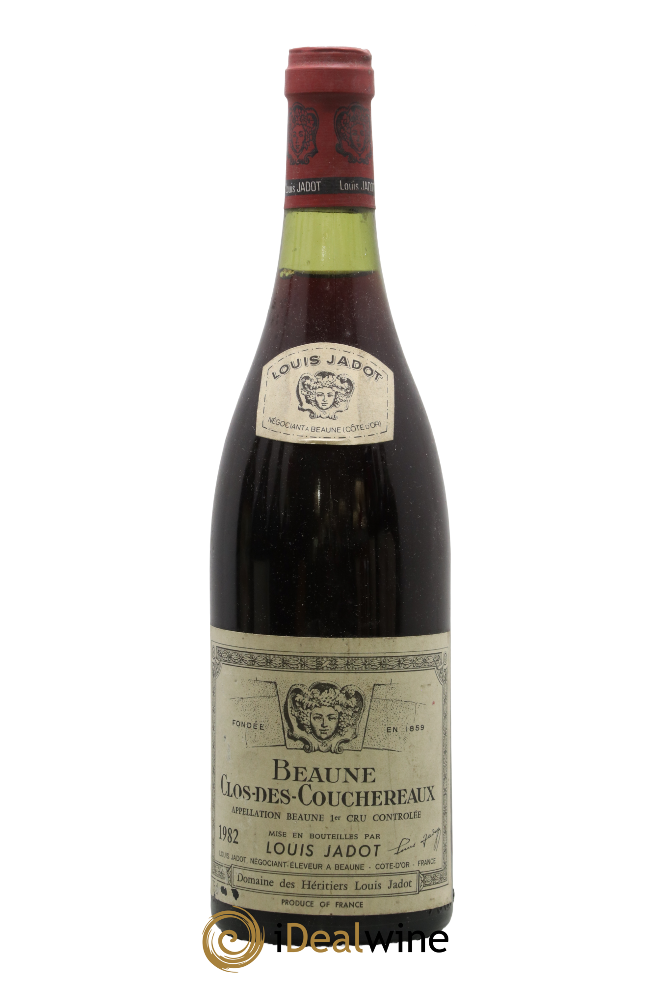 Beaune 1er Cru Clos des Couchereaux Héritiers Louis Jadot (Domaine des) - Louis Jadot 1982 - Lot of 1 bottle - 0