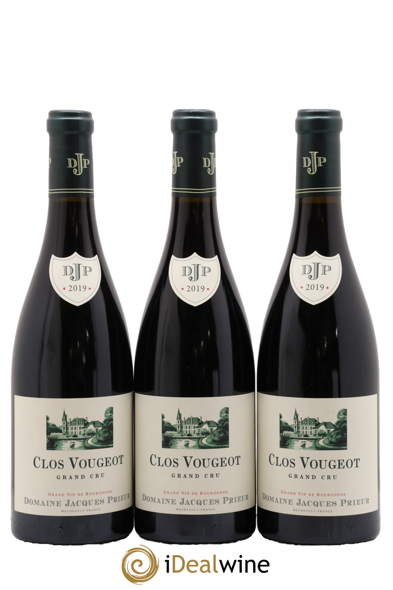 Clos de Vougeot Grand Cru Jacques Prieur (Domaine) 2019 - Lote de 3 botellas - 0