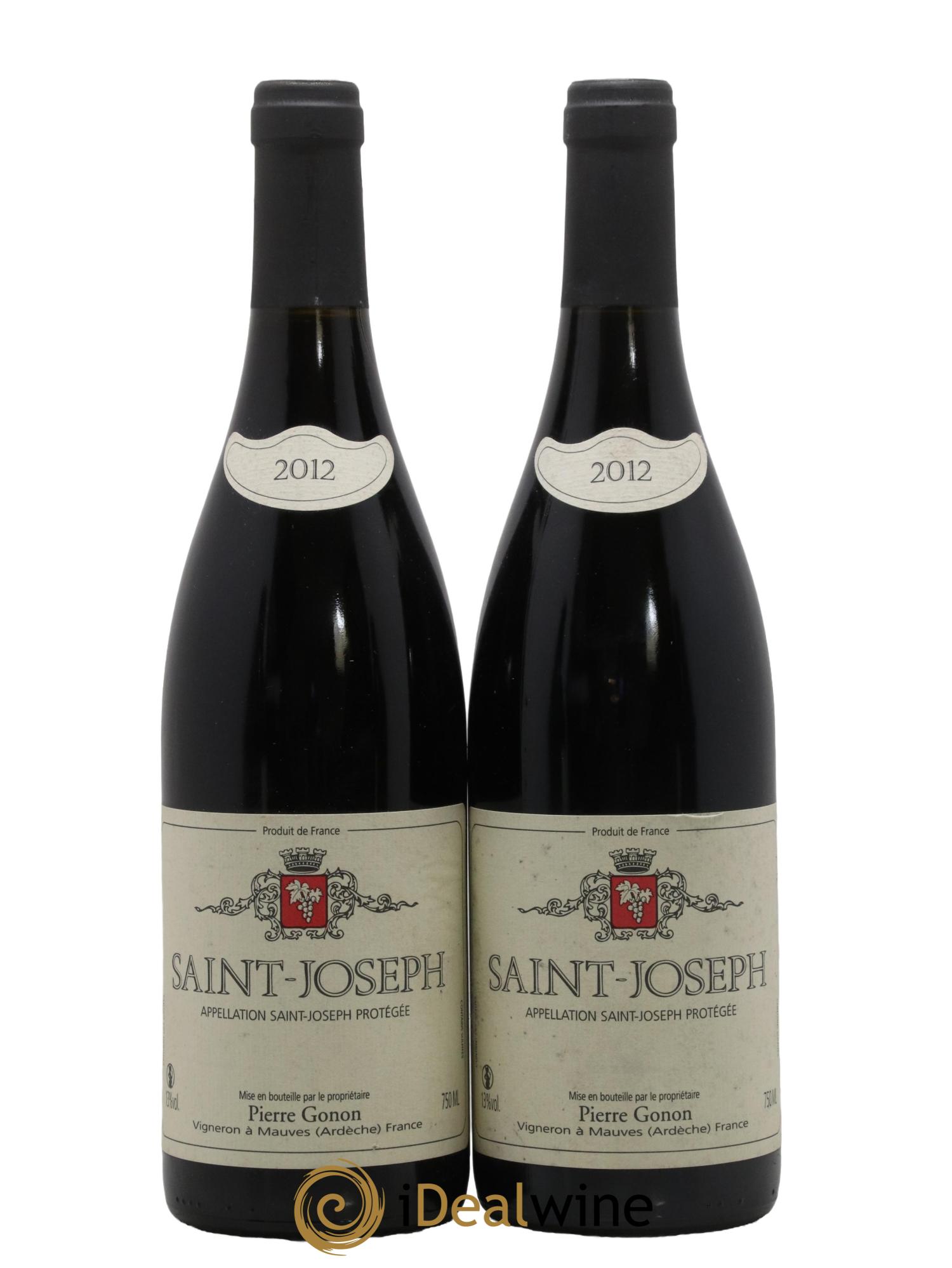 Saint-Joseph Gonon (Domaine) 2012 - Lot de 2 bouteilles - 0