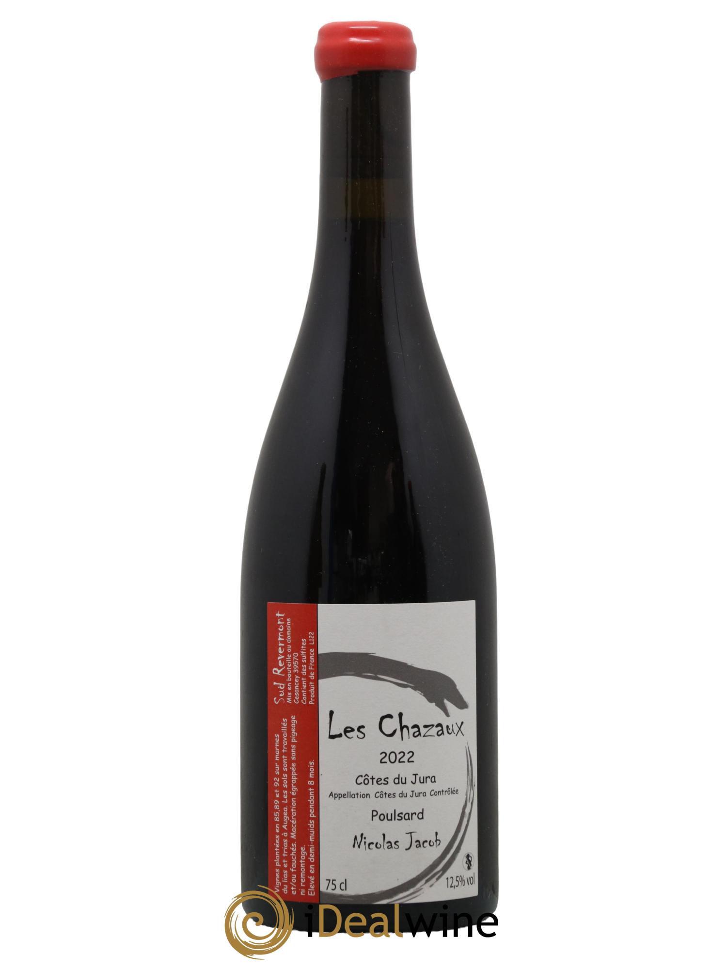 Côtes du Jura Poulsard Les Chazaux Nicolas Jacob 2022 - Lot de 1 bouteille - 0