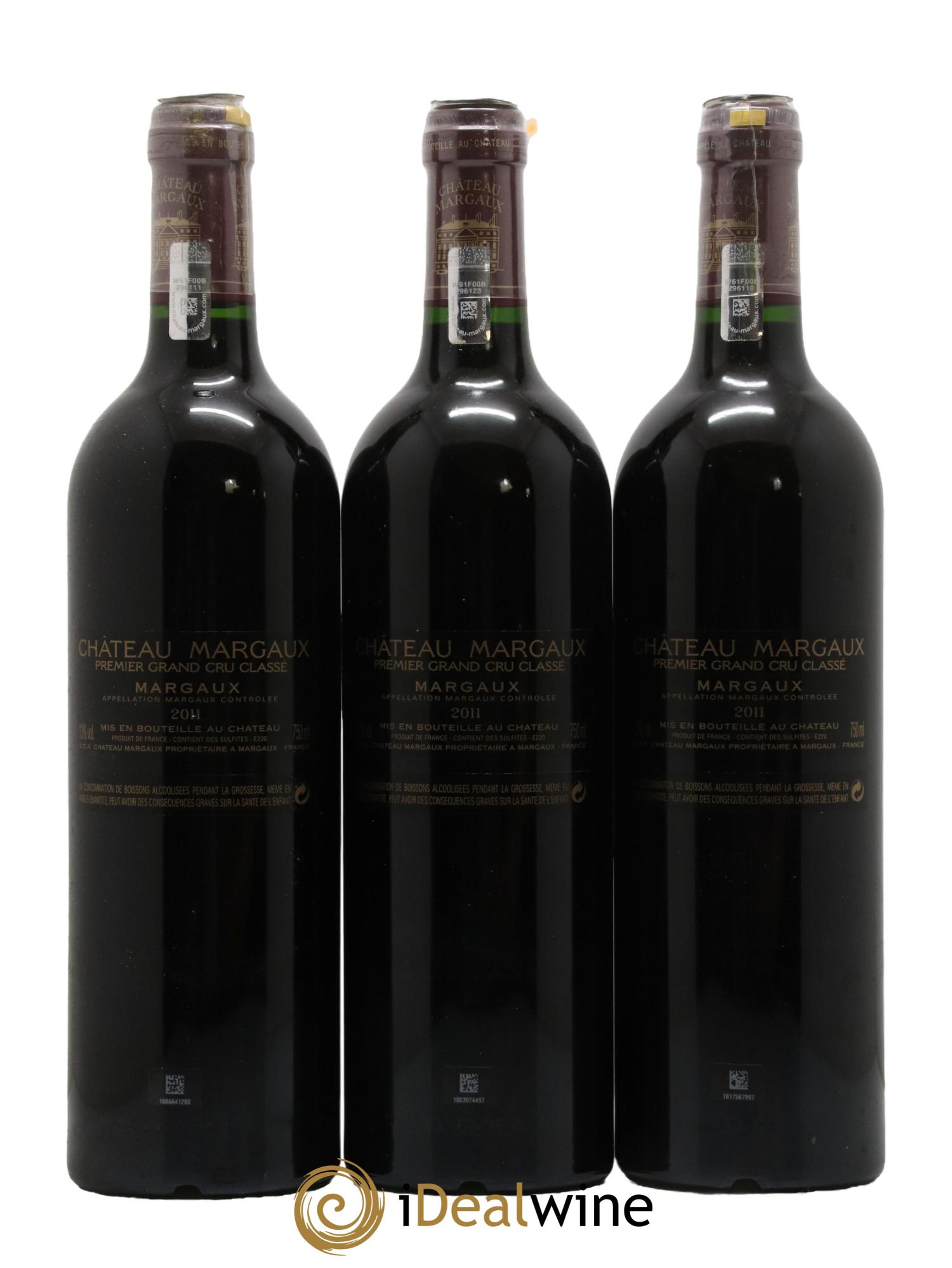 Château Margaux 1er Grand Cru Classé  2011 - Posten von 6 Flaschen - 4