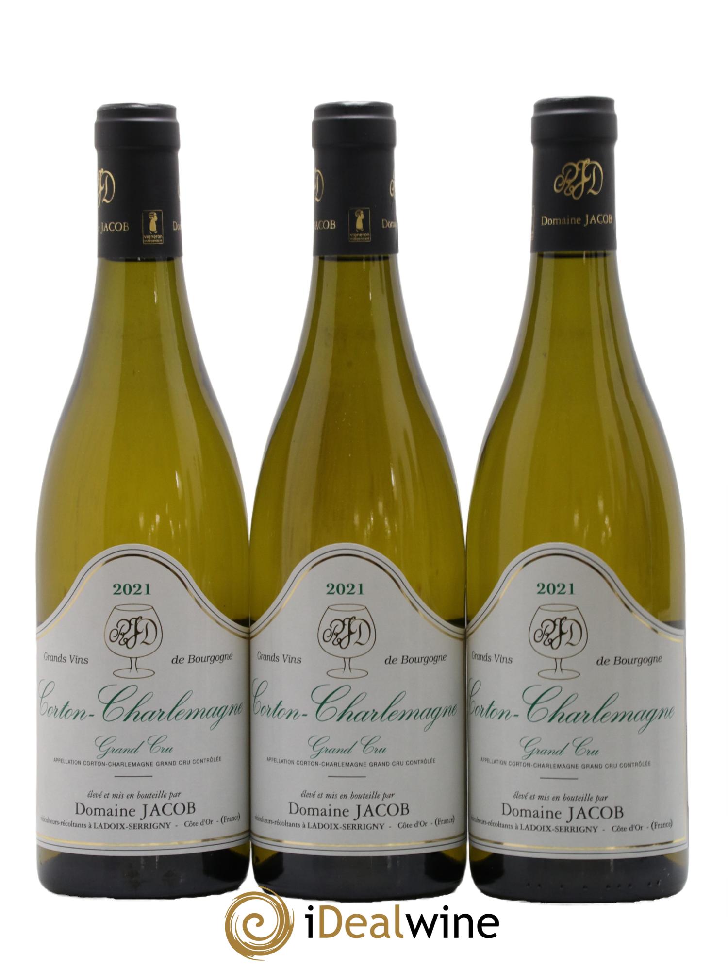 Corton-Charlemagne Grand Cru Jacob (Domaine) 2021 - Posten von 6 Flaschen - 1