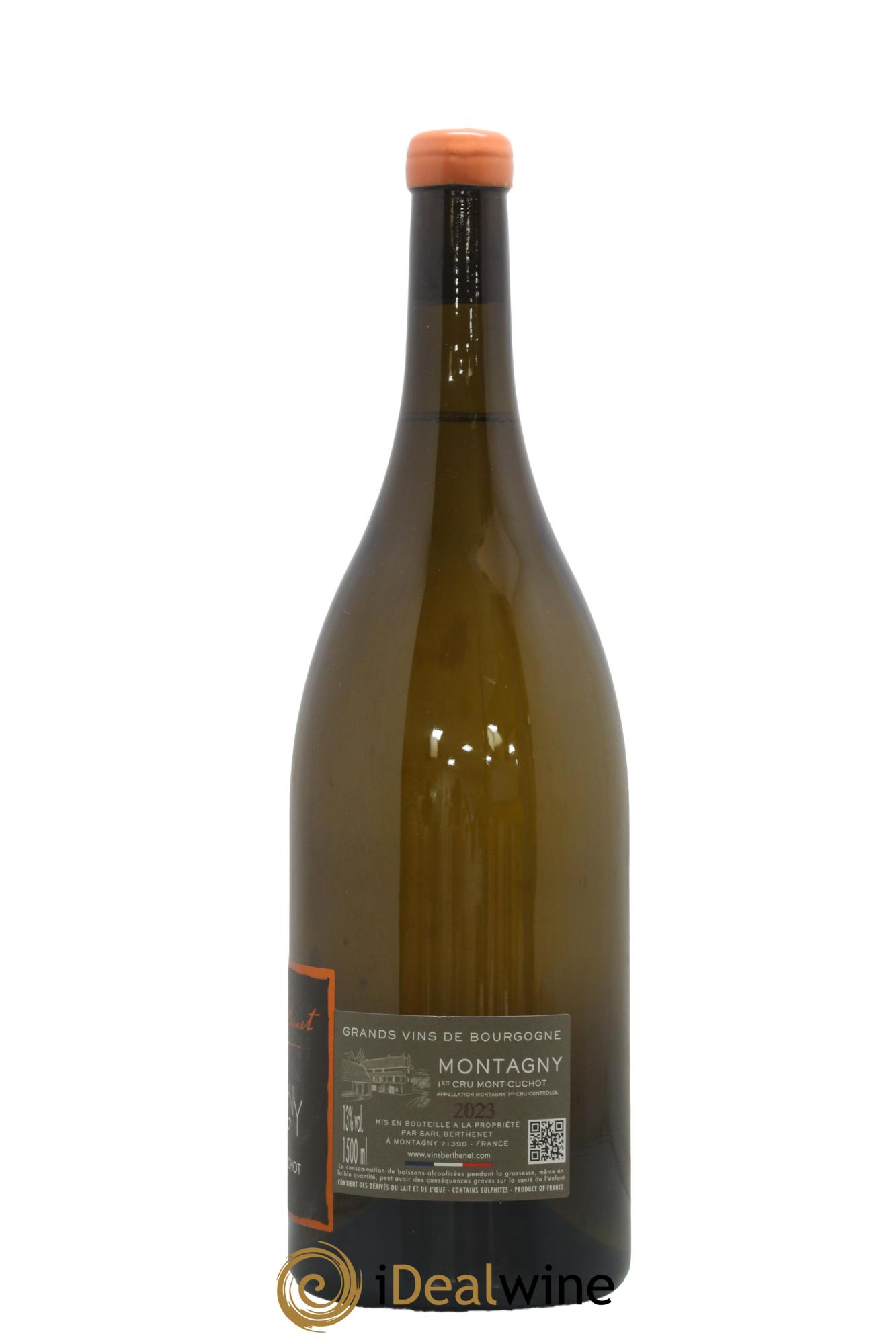 Montagny 1er Cru Mont-Cuchot Berthenet 2022 - Lot of 1 magnum - 1