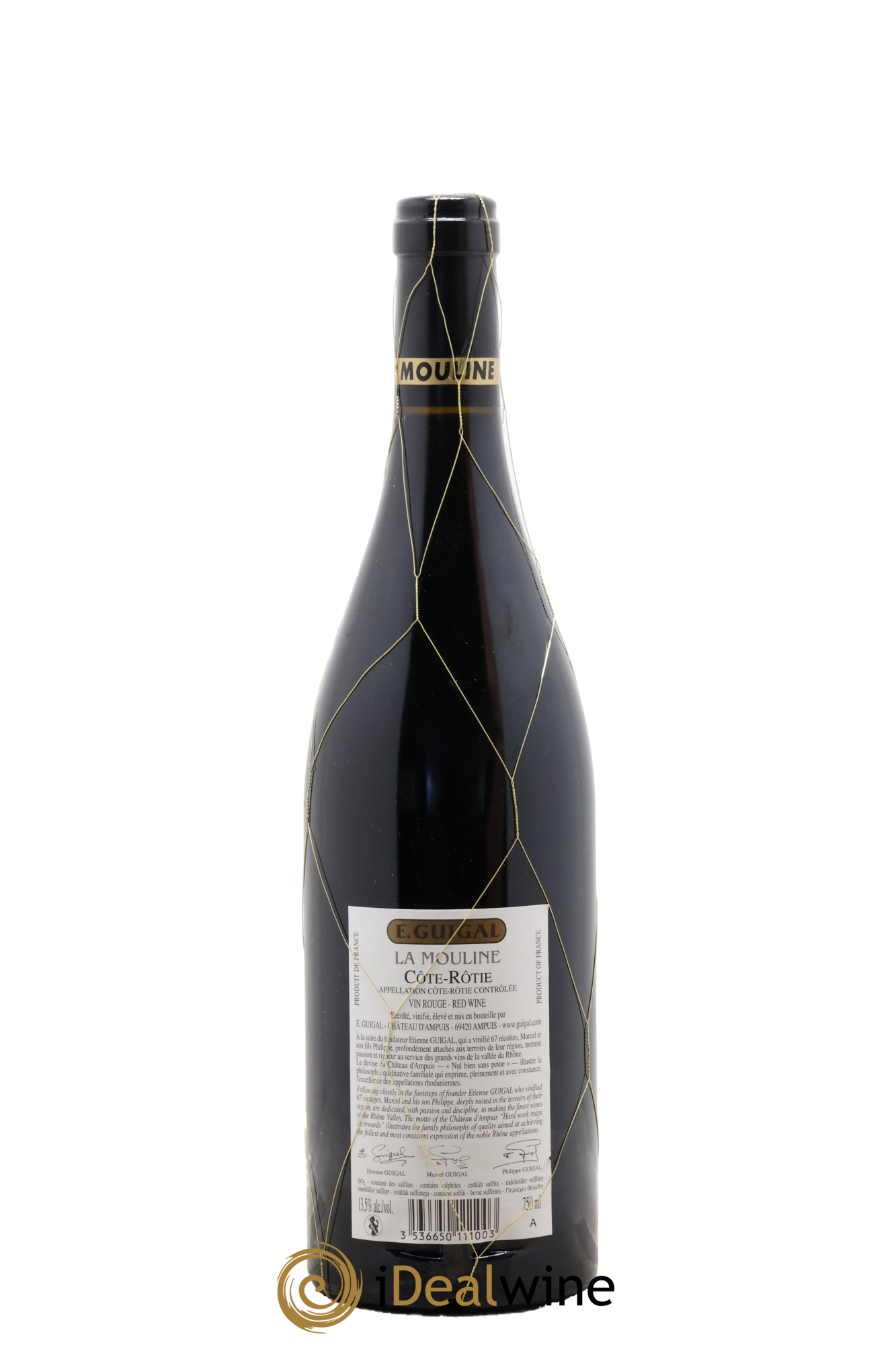 Côte-Rôtie La Mouline Guigal 2013 - Lot of 1 bottle - 1