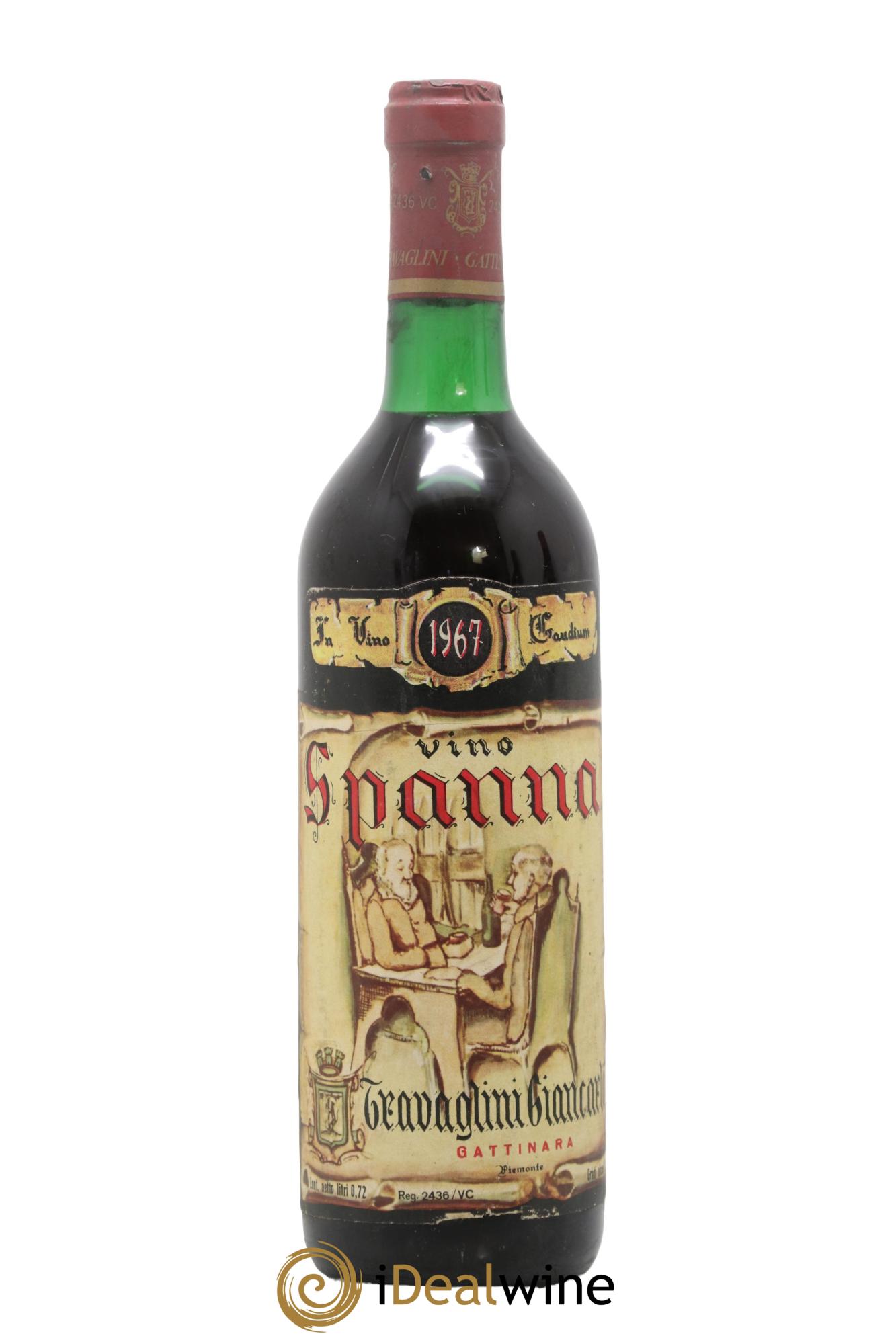 Gattinara DOCG Spanna Travaglini Giancarlo 1967 - Lot de 1 bouteille - 0