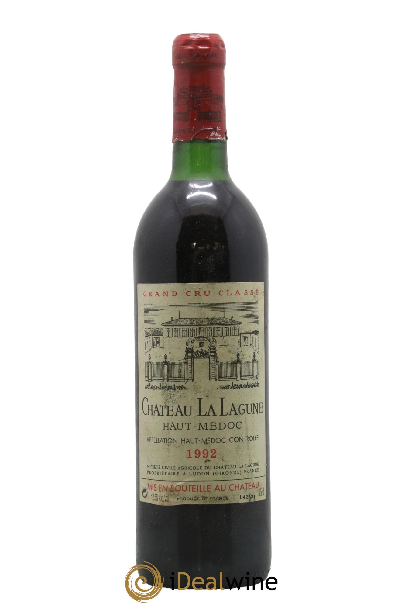Château la Lagune 3ème Grand Cru Classé 1992 - Posten von 1 Flasche - 0