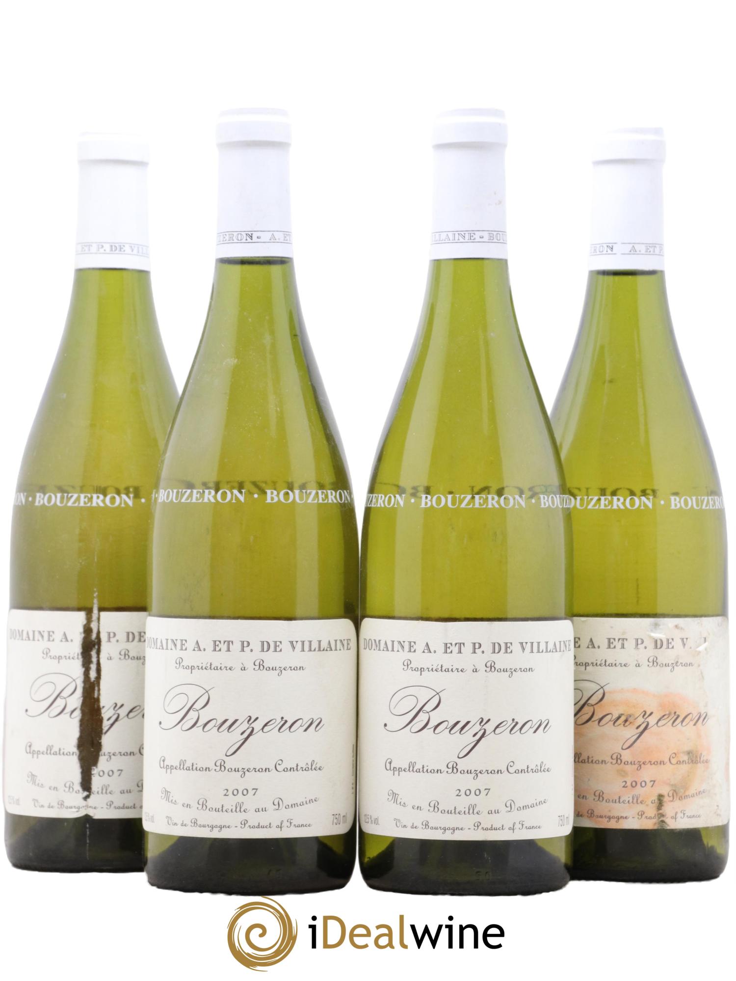 Bouzeron Domaine de Villaine 2007 - Lot de 4 bouteilles - 0