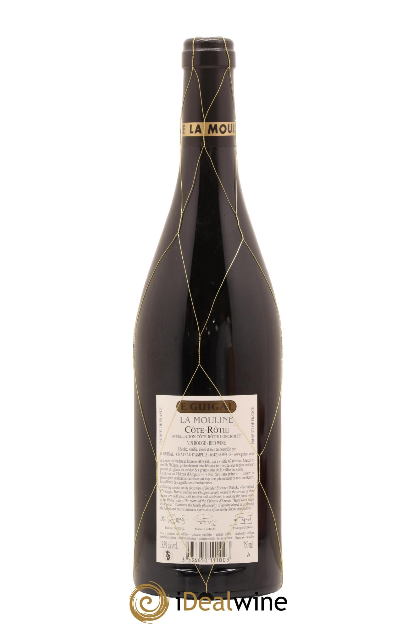 Côte-Rôtie La Mouline Guigal 2016 - Lot of 1 bottle - 1