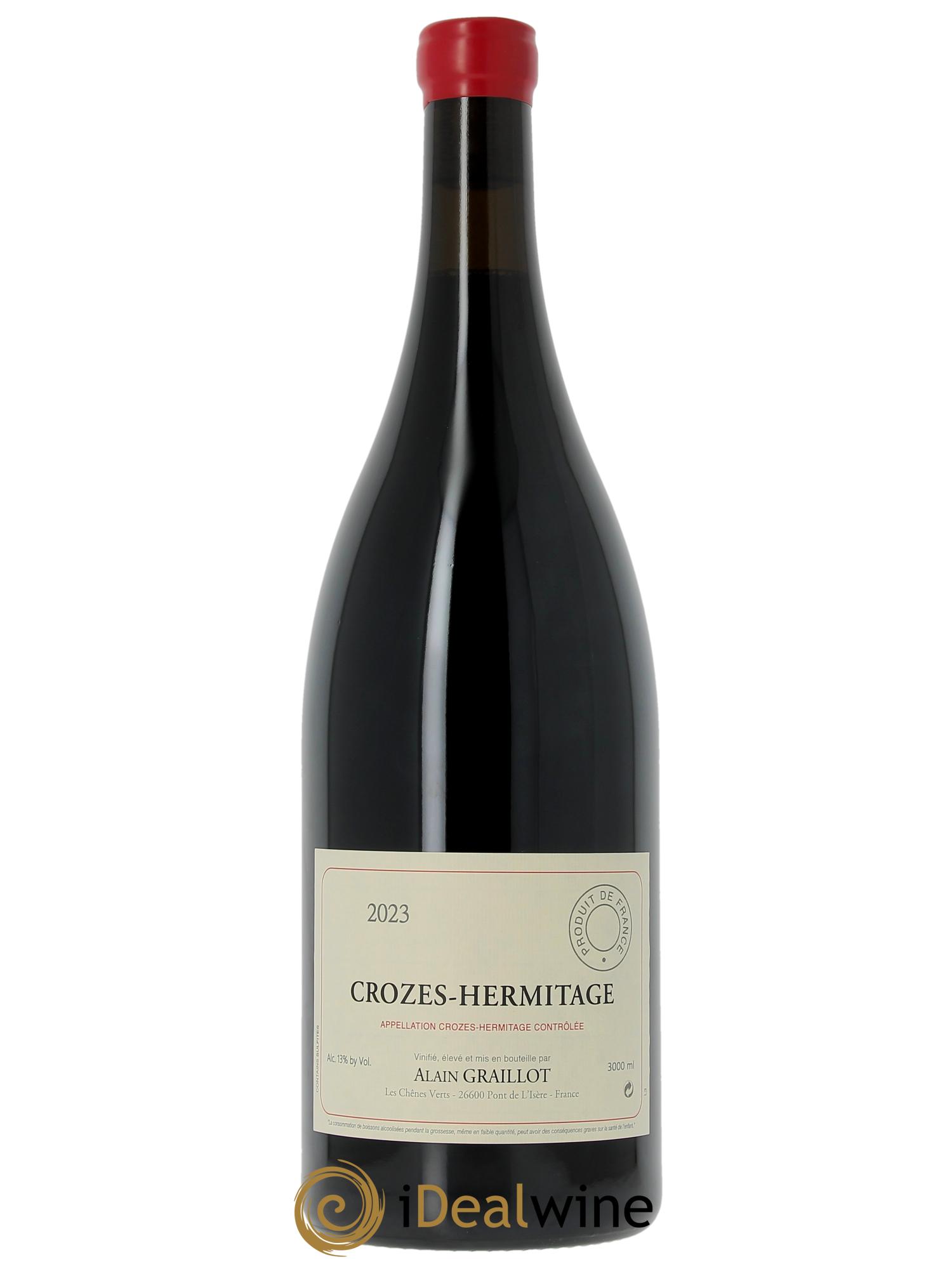 Crozes-Hermitage Domaine Graillot 2023 - Lot de 1 double magnum - 1
