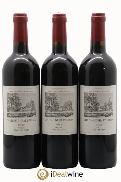 Château Duhart-Milon 4ème Grand Cru Classé 2022 - Lot de 3 bouteilles - 0
