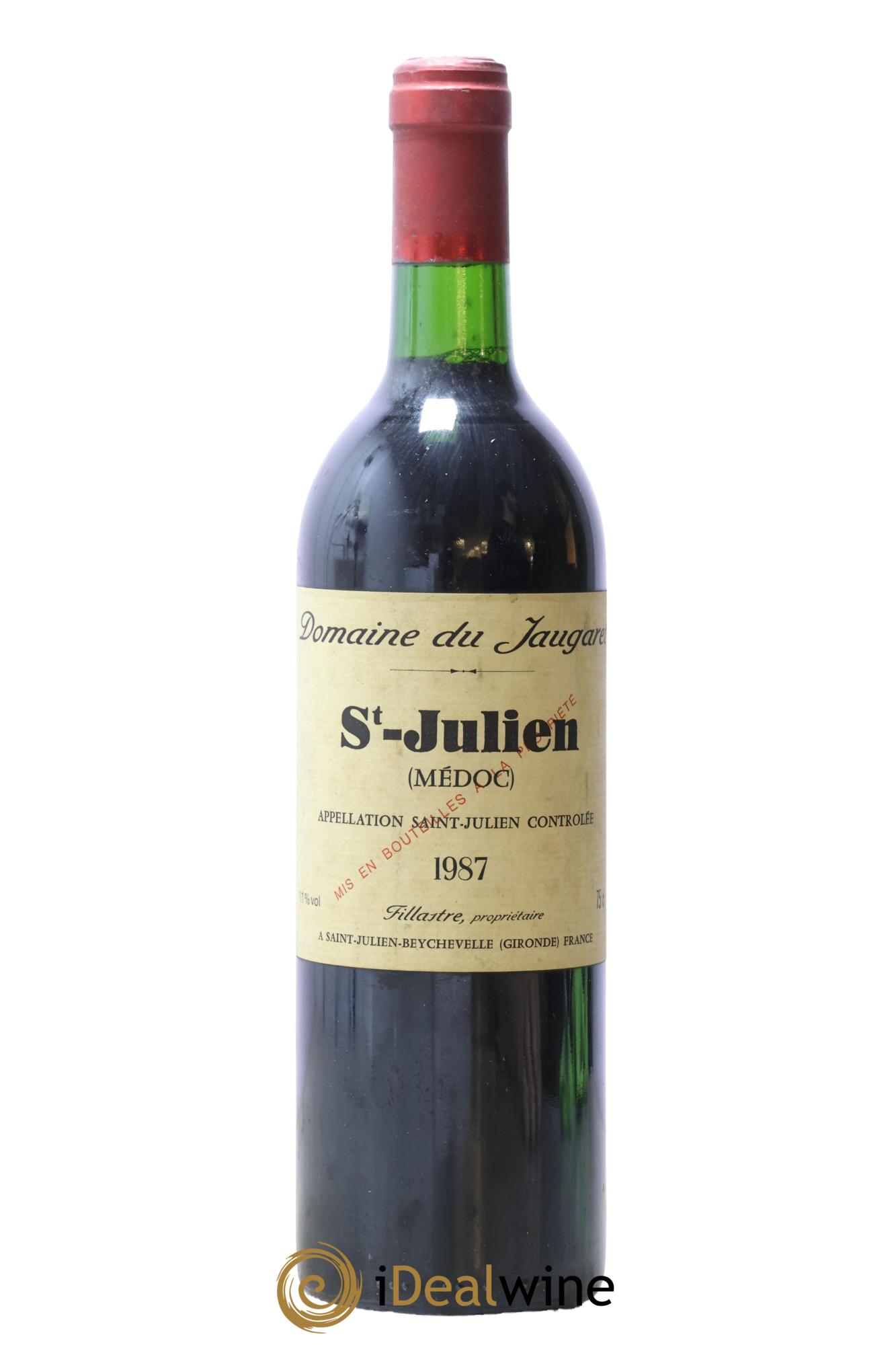 Domaine du Jaugaret 1987 - Posten von 1 Flasche - 0