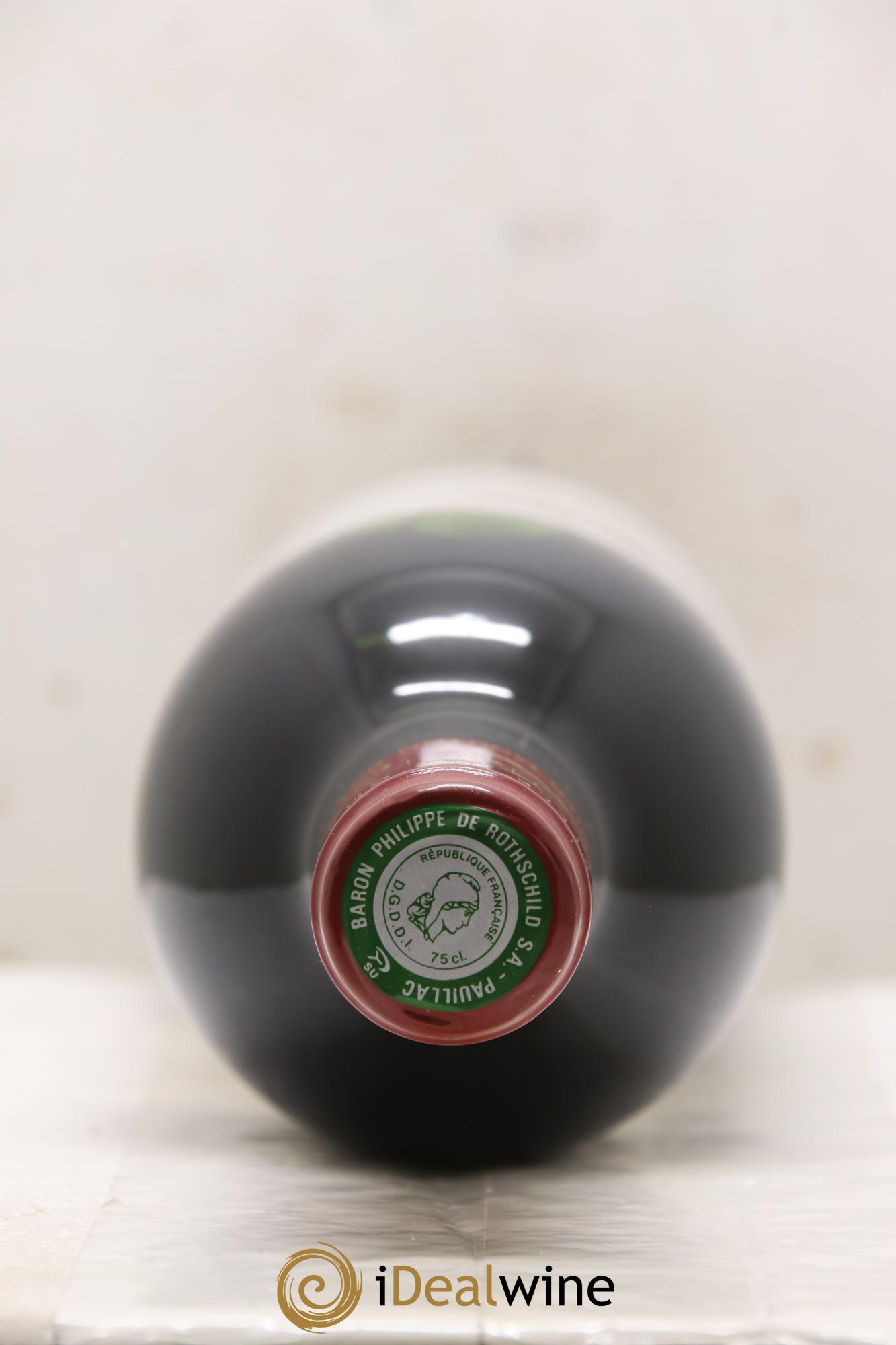 Château Mouton Rothschild 1er Grand Cru Classé 1996 - Lot of 3 bottles - 1