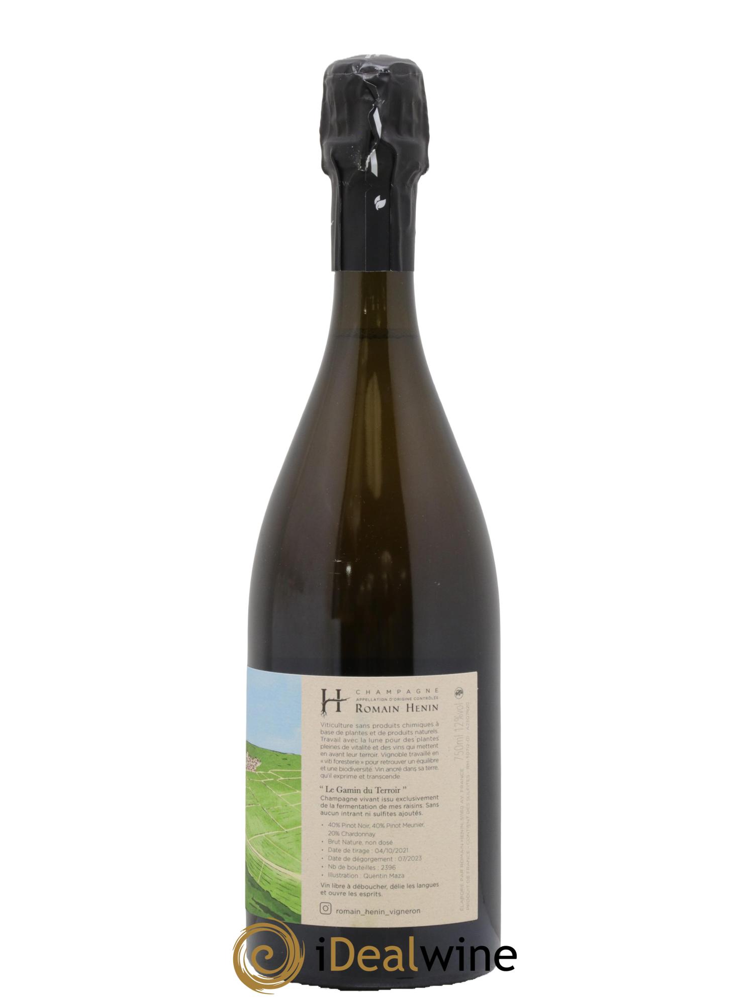 Gamin du Terroir Romain Henin - Lot de 1 bouteille - 1